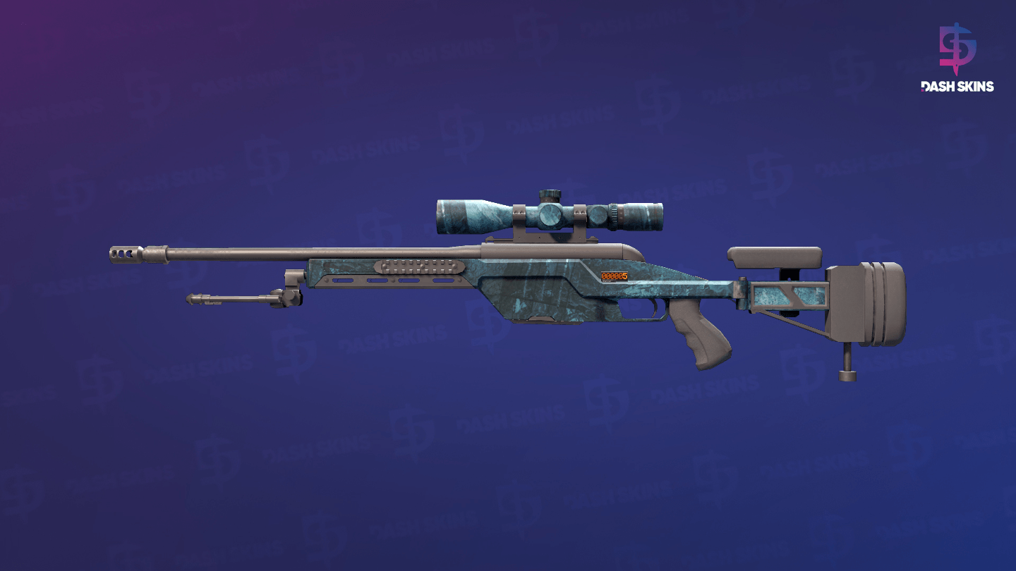 StatTrak™ SSG 08 | Abyss (Well-Worn) Screenshot Playside