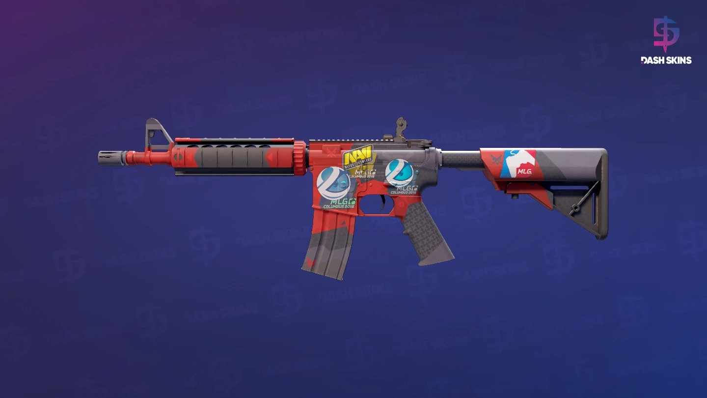 M4A4 | Evil Daimyo (Factory New) Screenshot Playside