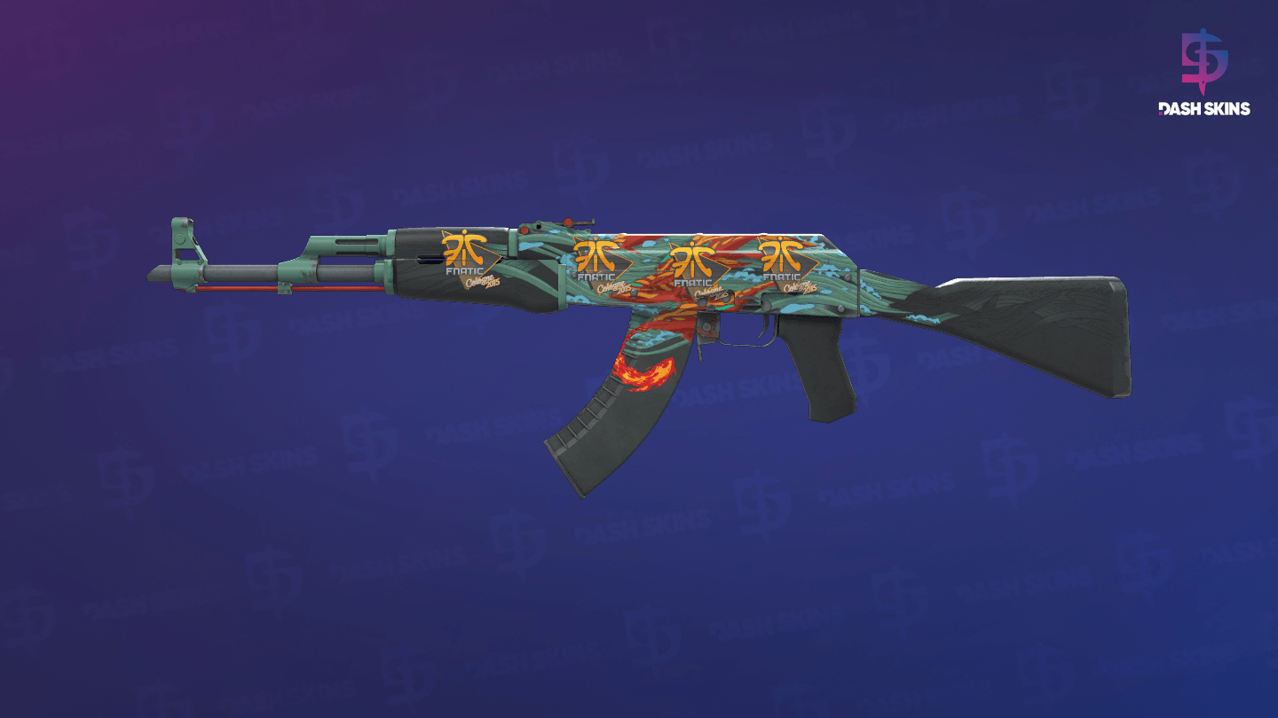 AK-47 | Aquamarine Revenge (Field-Tested) Screenshot Playside