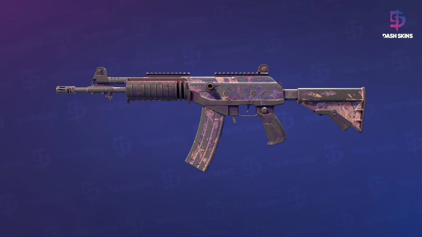 Galil AR | Sky Mandala (Battle-Scarred) Screenshot Playside