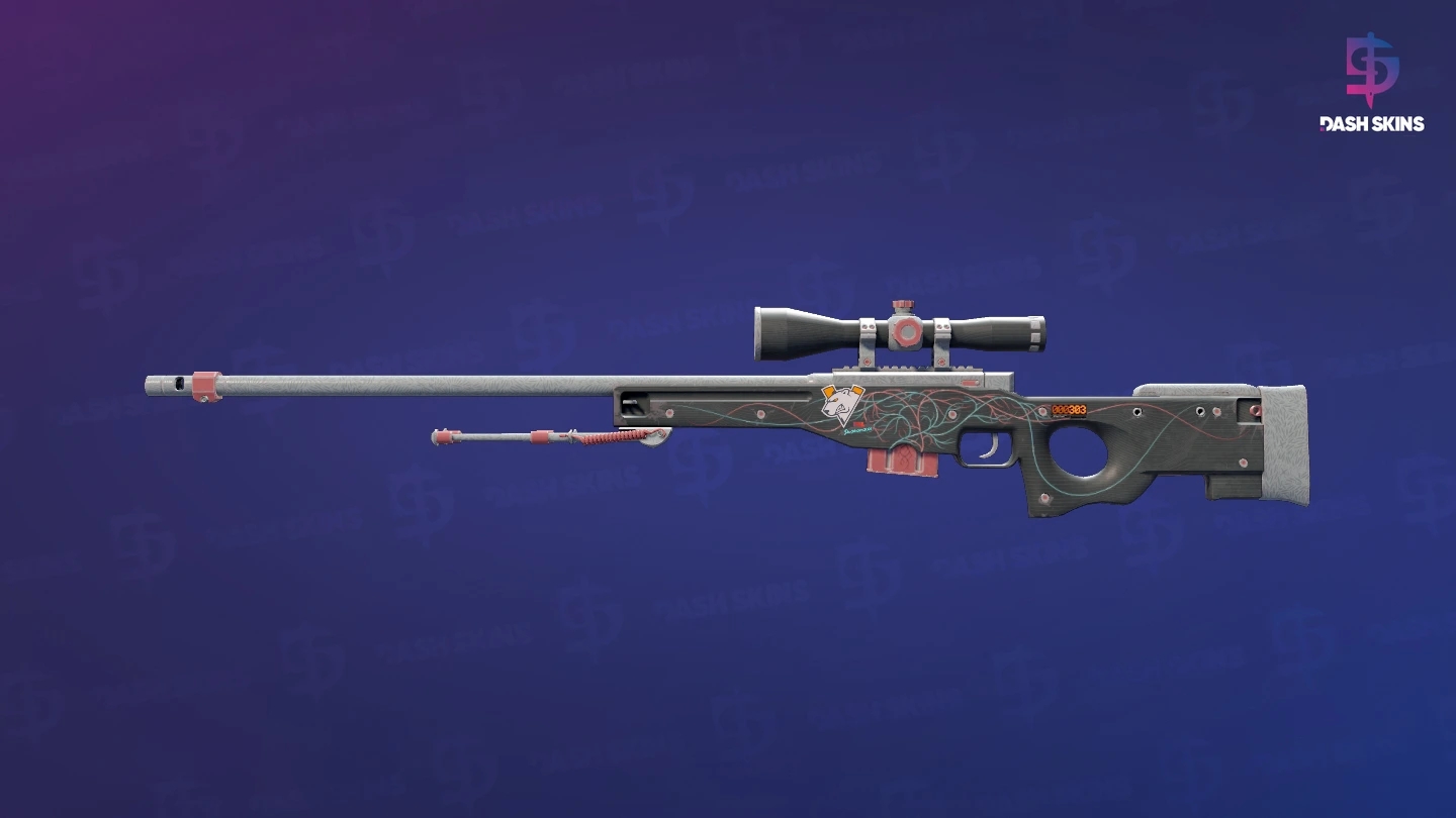 StatTrak™ AWP | Capillary (Minimal Wear) Screenshot Playside