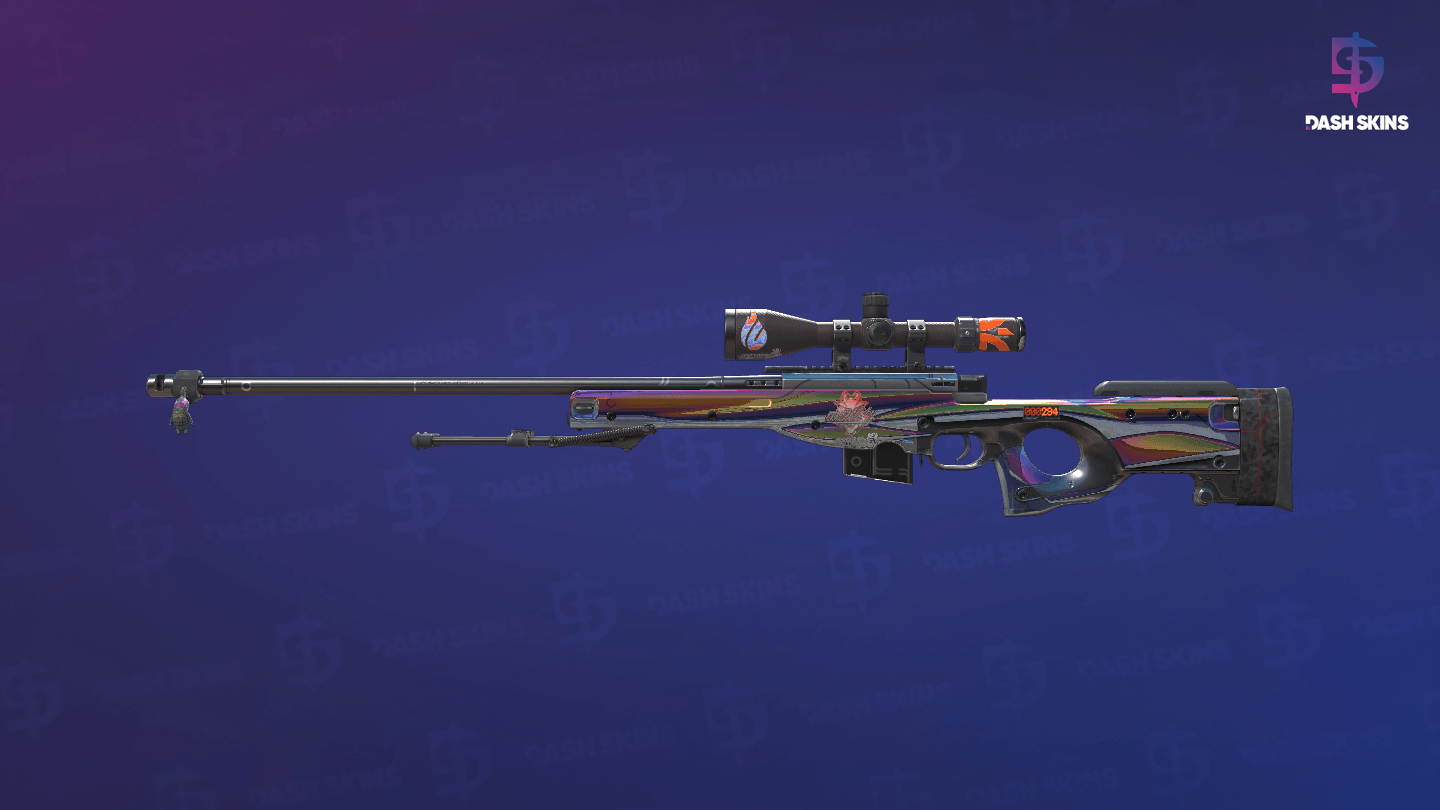 StatTrak™ AWP | Chrome Cannon (Field-Tested) Screenshot Playside