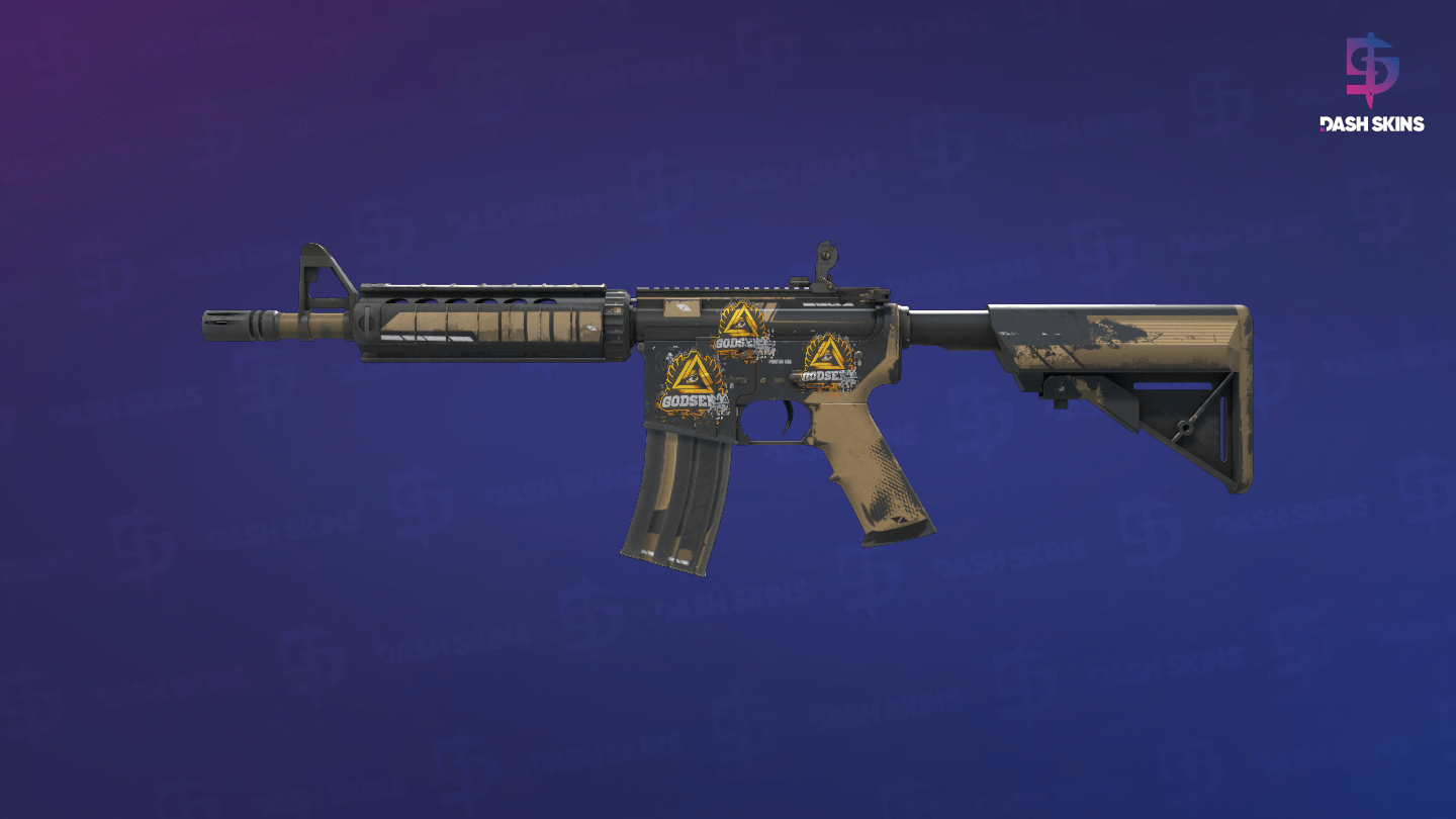 M4A4 | Desert-Strike (Field-Tested) Screenshot Playside