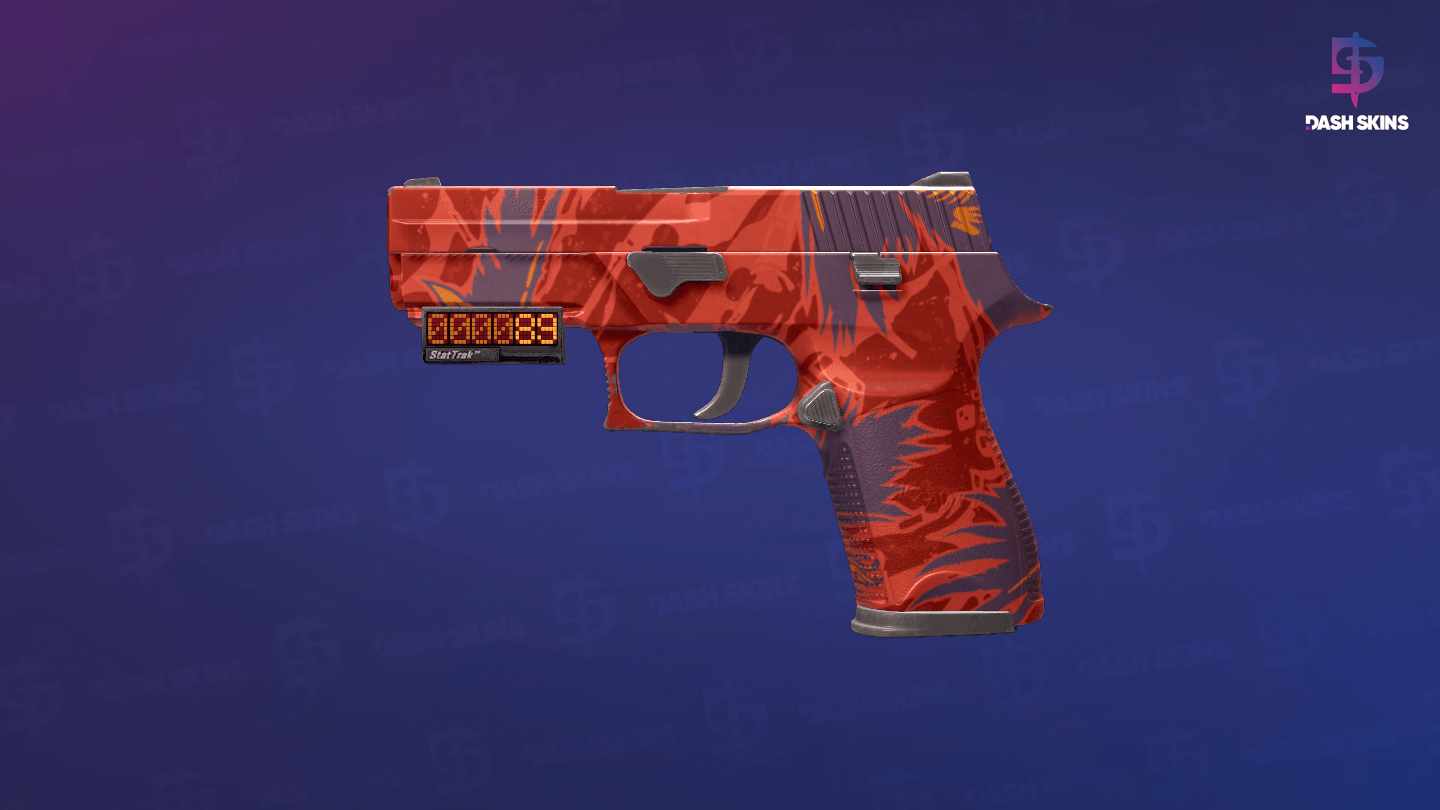 StatTrak™ P250 | Nevermore (Minimal Wear) Screenshot Playside