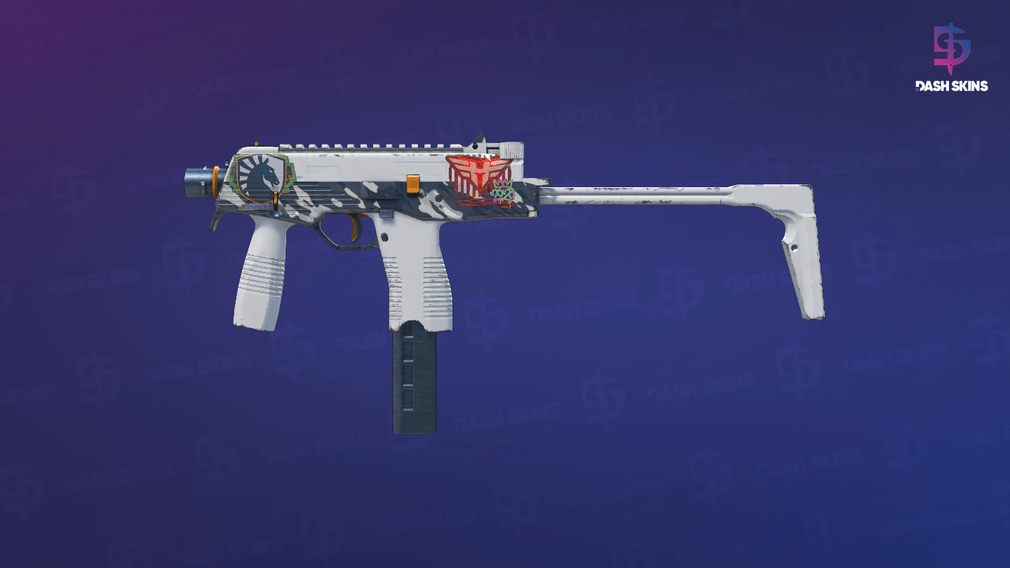 MP9 | Arctic Tri-Tone (Minimal Wear) Screenshot Playside