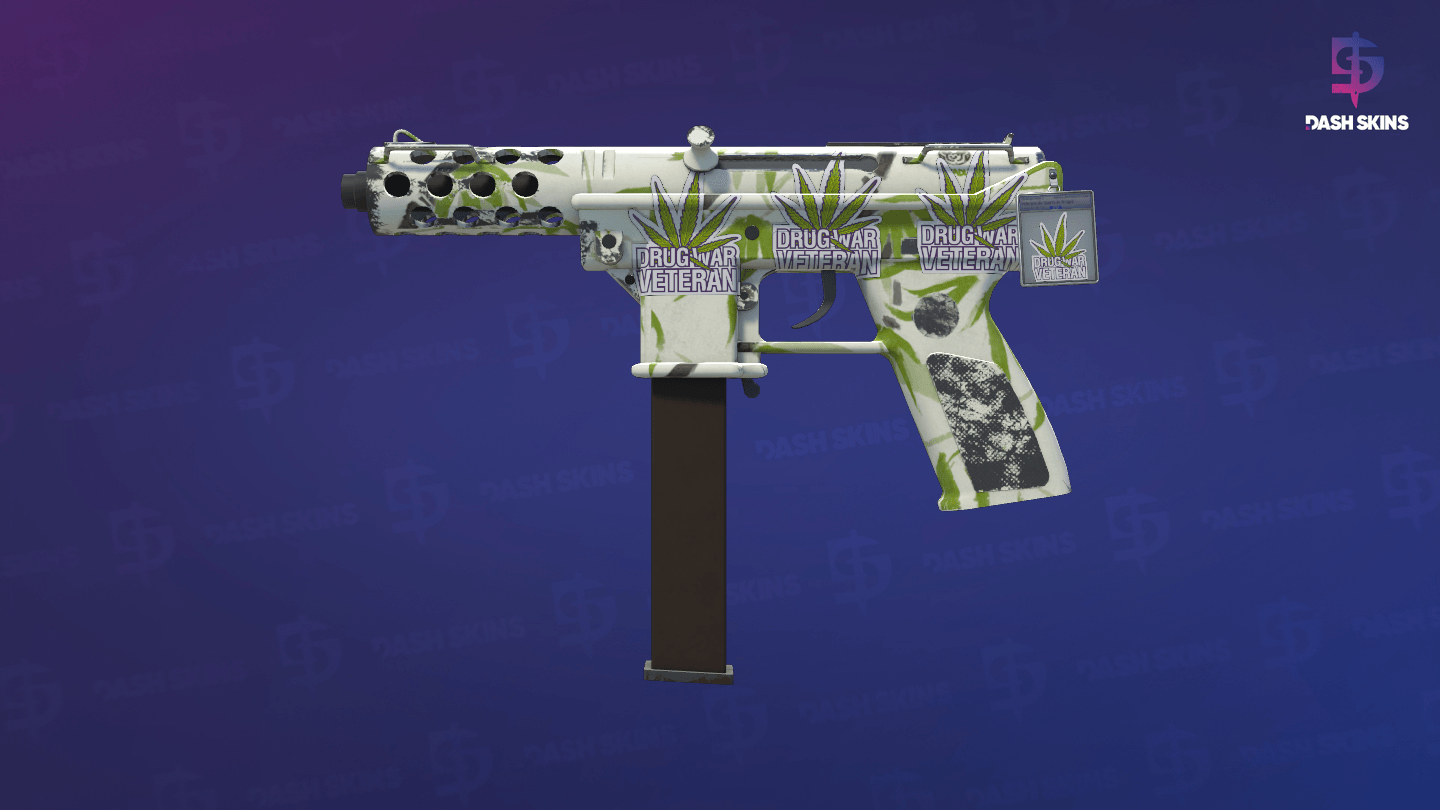 Tec-9 | Bamboo Forest (Minimal Wear) Screenshot Playside