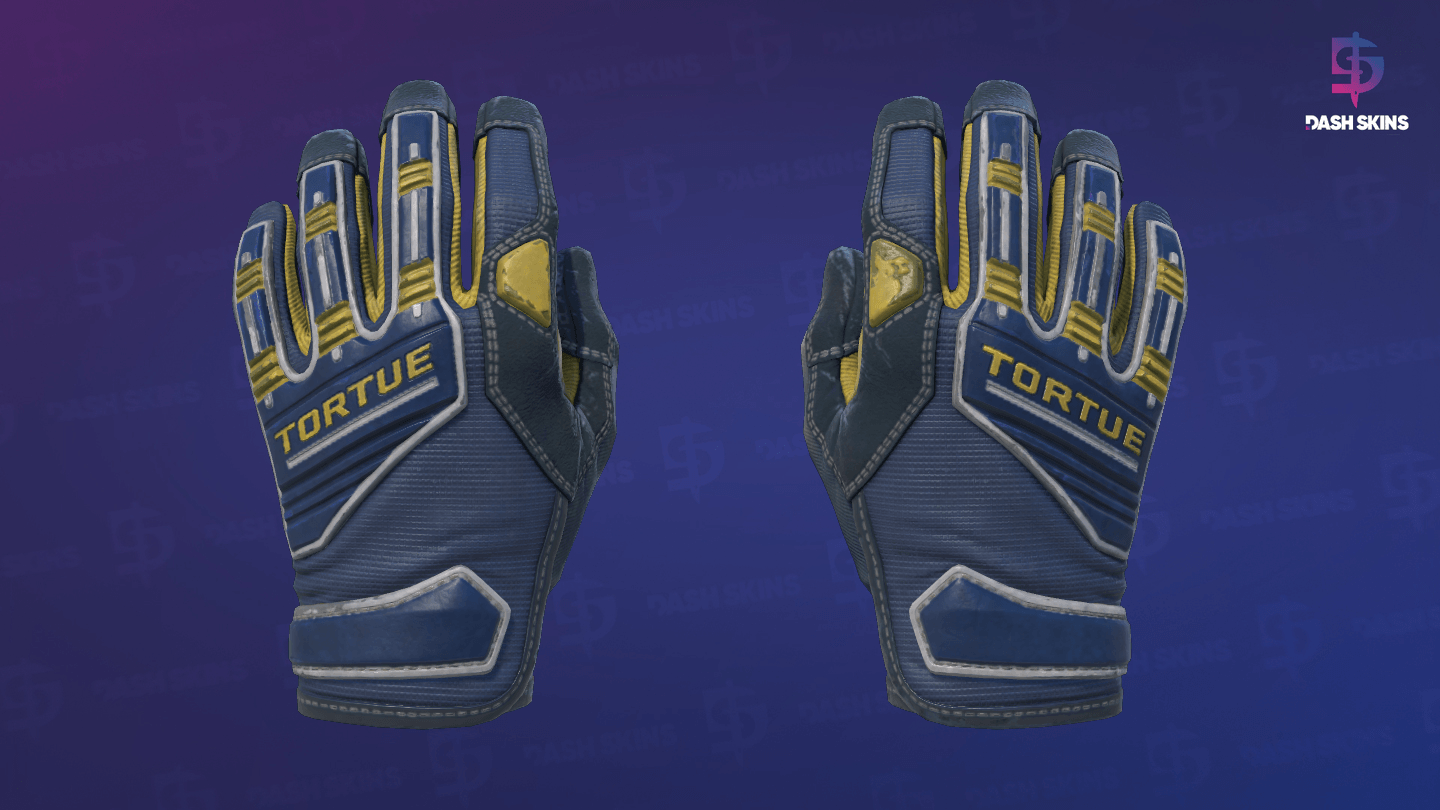 ★ Specialist Gloves | Field Agent (Well-Worn) Screenshot Playside