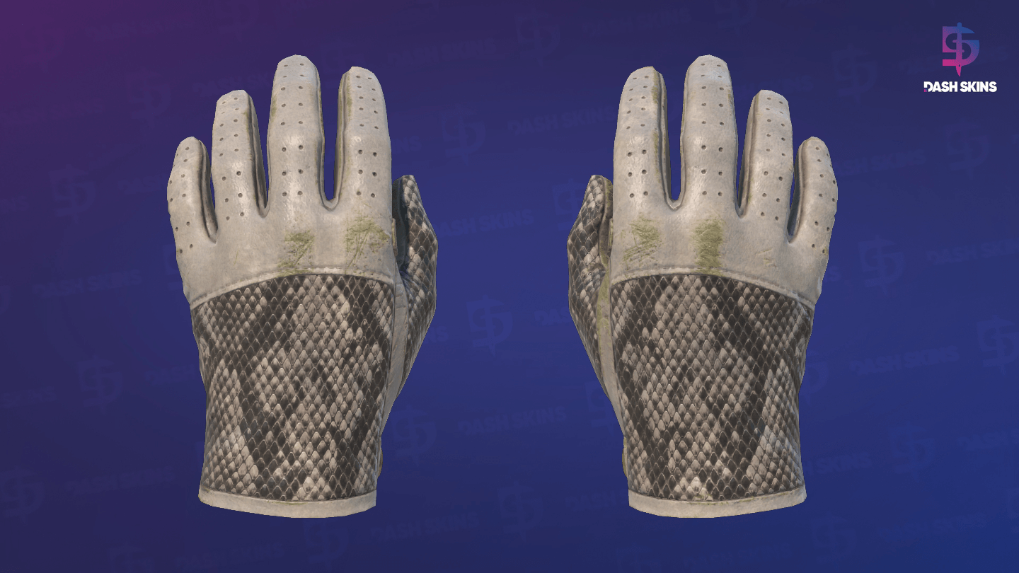 ★ Driver Gloves | King Snake (Well-Worn) Screenshot Playside
