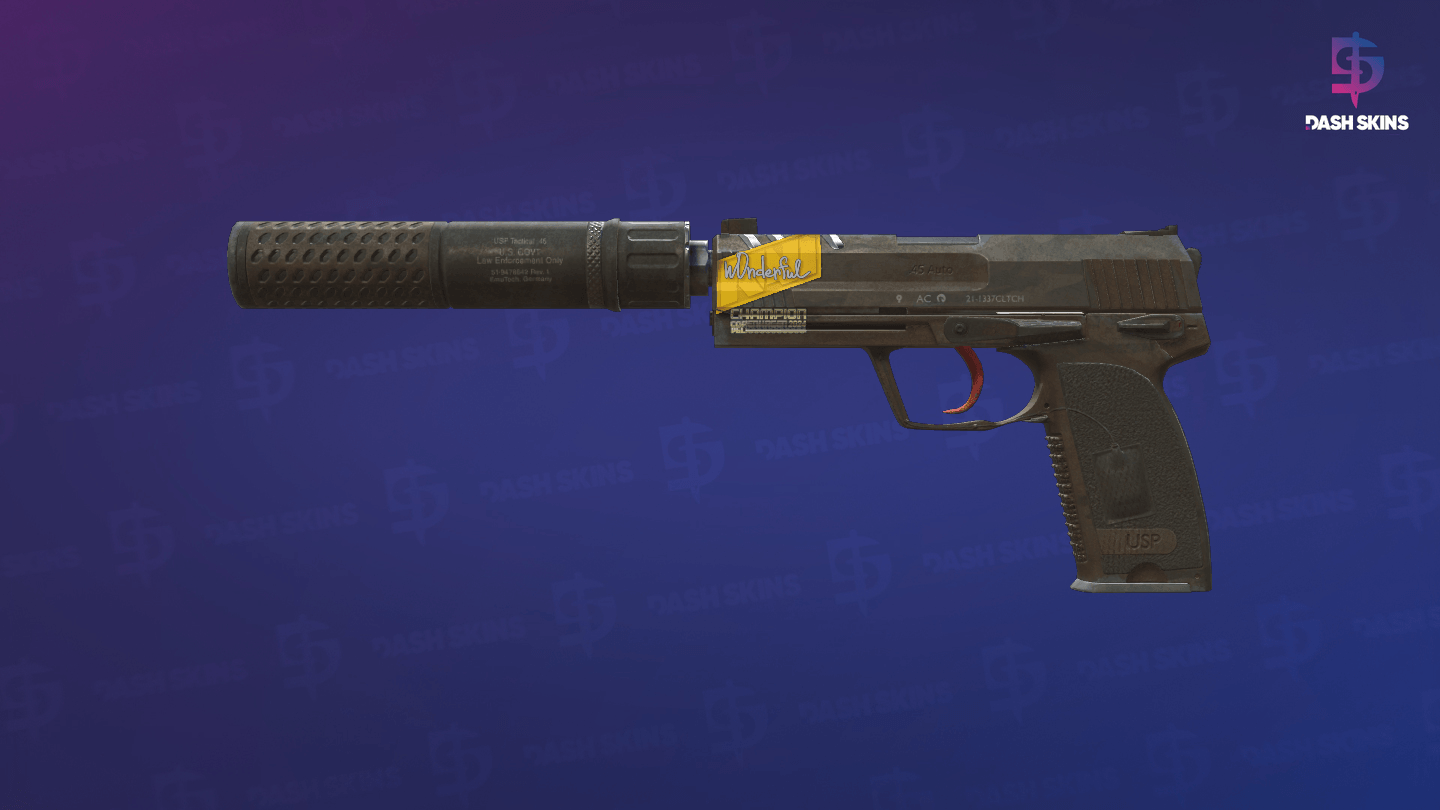 USP-S | Desert Tactical (Battle-Scarred) Screenshot Playside