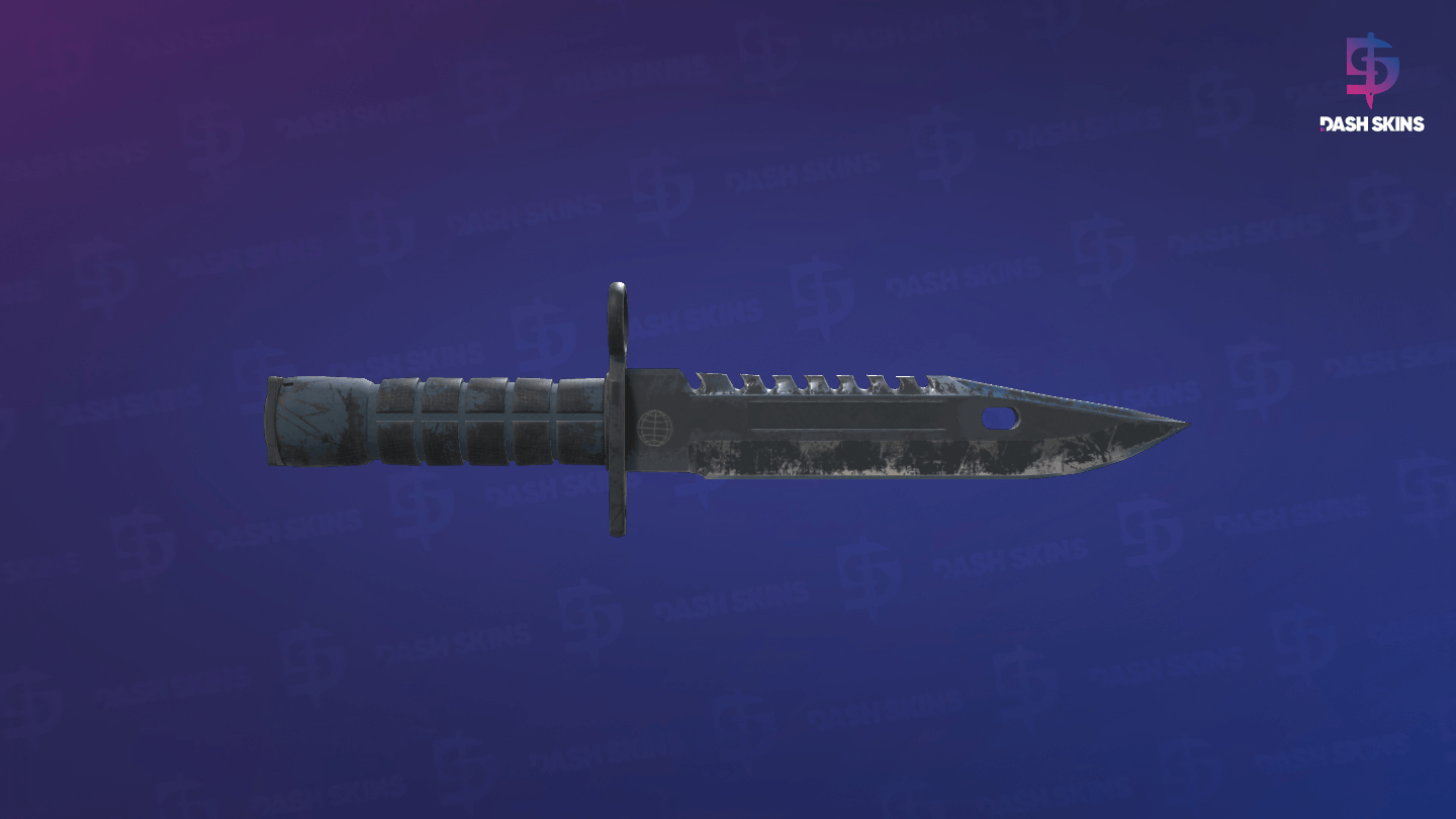 ★ M9 Bayonet | Night (Battle-Scarred) Screenshot Playside