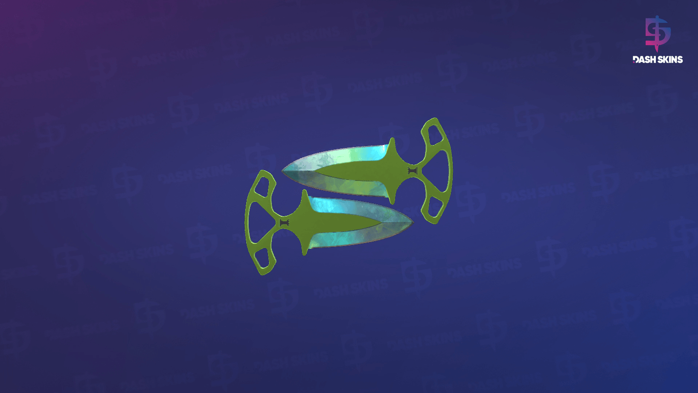 ★ Shadow Daggers | Gamma Doppler (Factory New) - Phase 4 Screenshot Playside