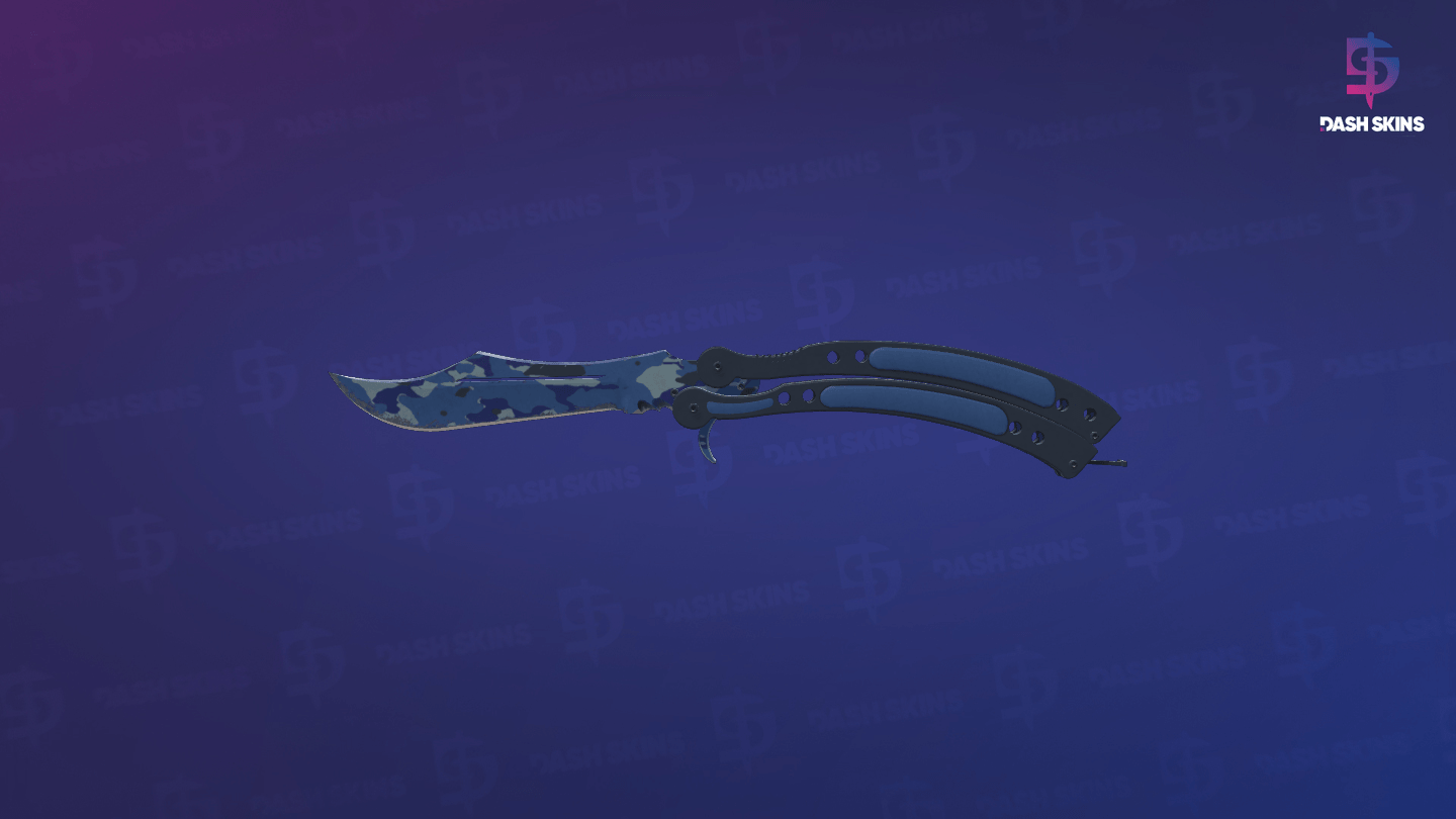 ★ Butterfly Knife | Bright Water (Field-Tested) Screenshot Playside