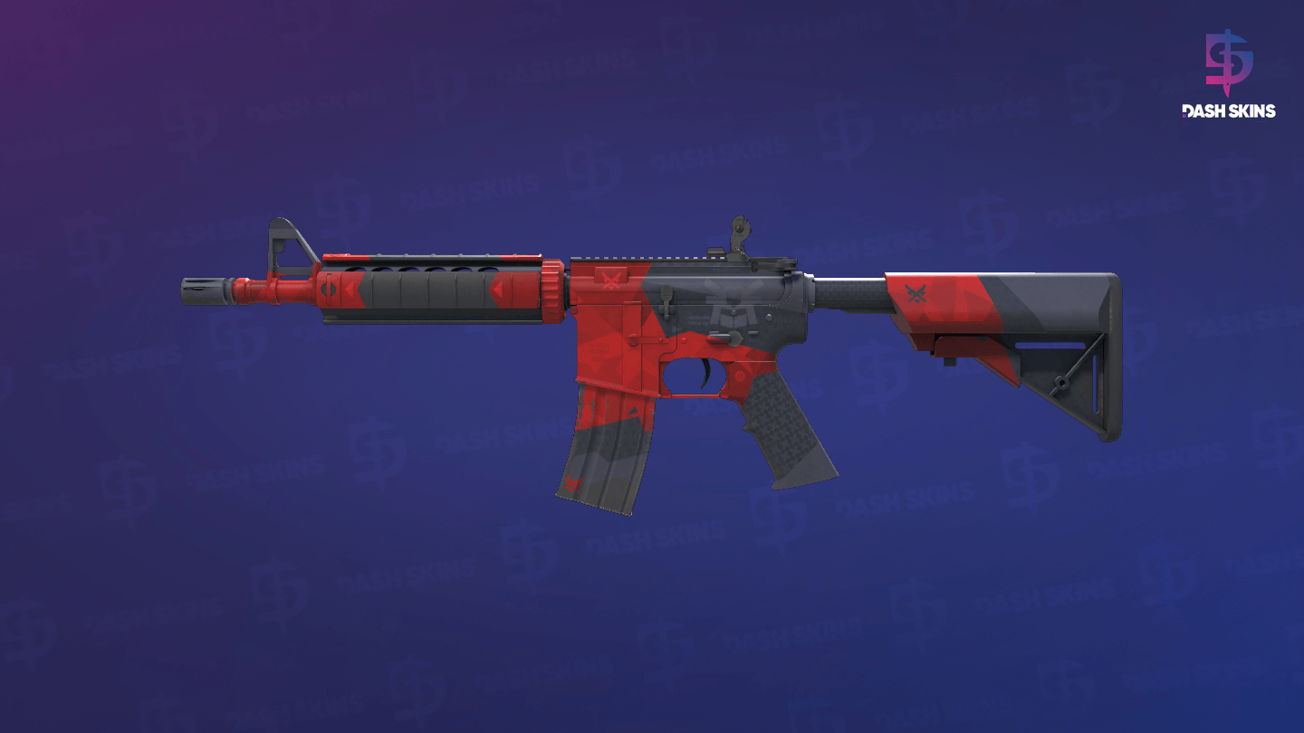 M4A4 | Evil Daimyo (Minimal Wear) Screenshot Playside