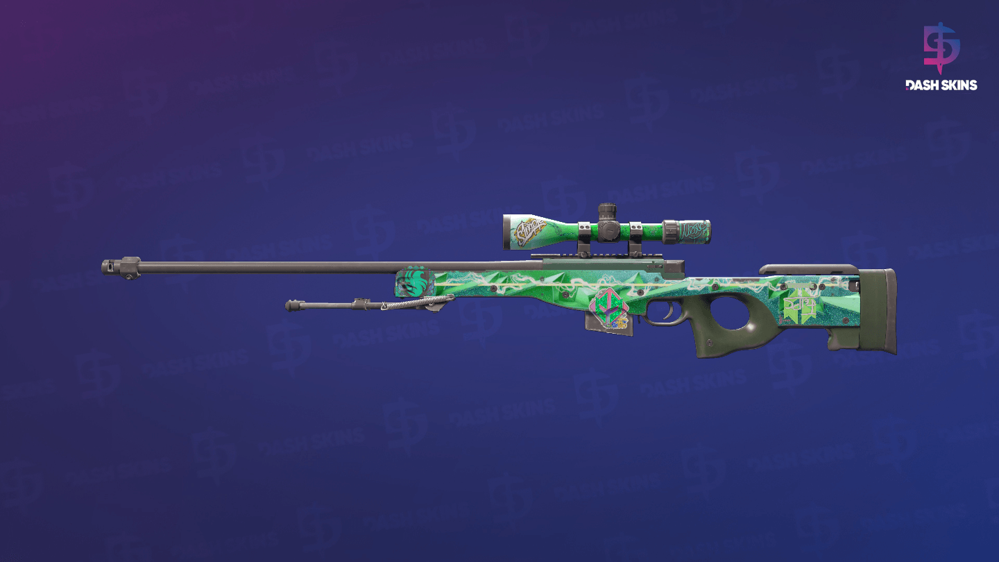 AWP | Green Energy (Field-Tested) Screenshot Playside