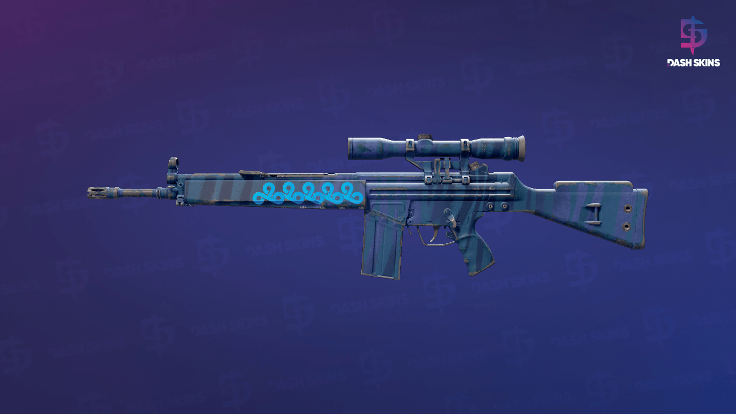 G3SG1 | Azure Zebra (Field-Tested) Screenshot Playside
