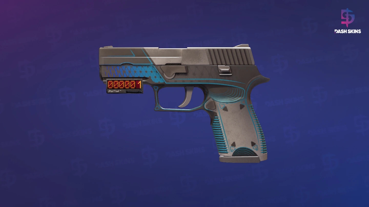 StatTrak™ P250 | Valence (Well-Worn) Screenshot Playside