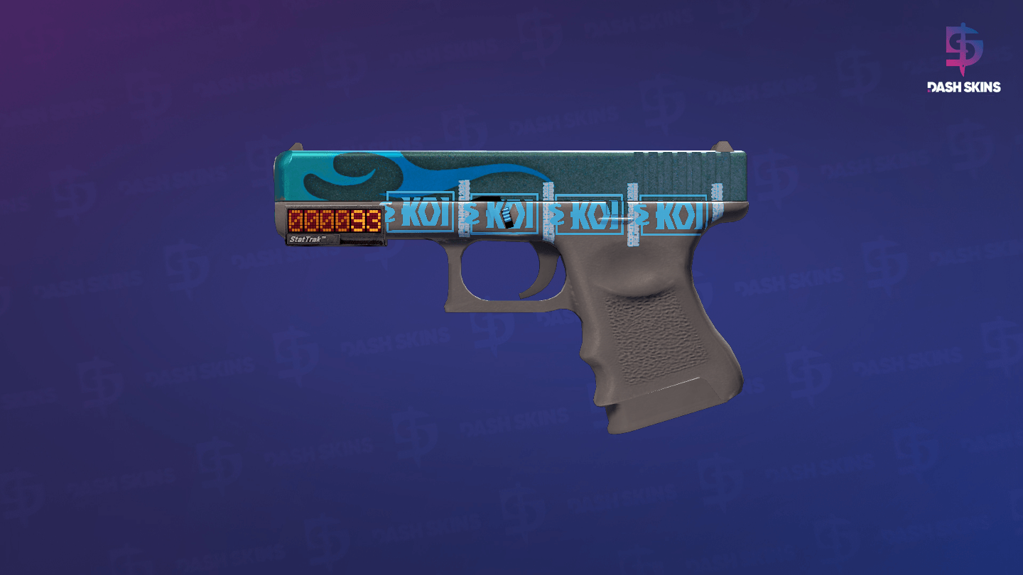 StatTrak™ Glock-18 | Bunsen Burner (Field-Tested) Screenshot Playside