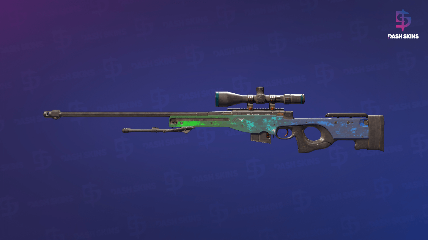 AWP | Ice Coaled (Battle-Scarred) Screenshot Playside