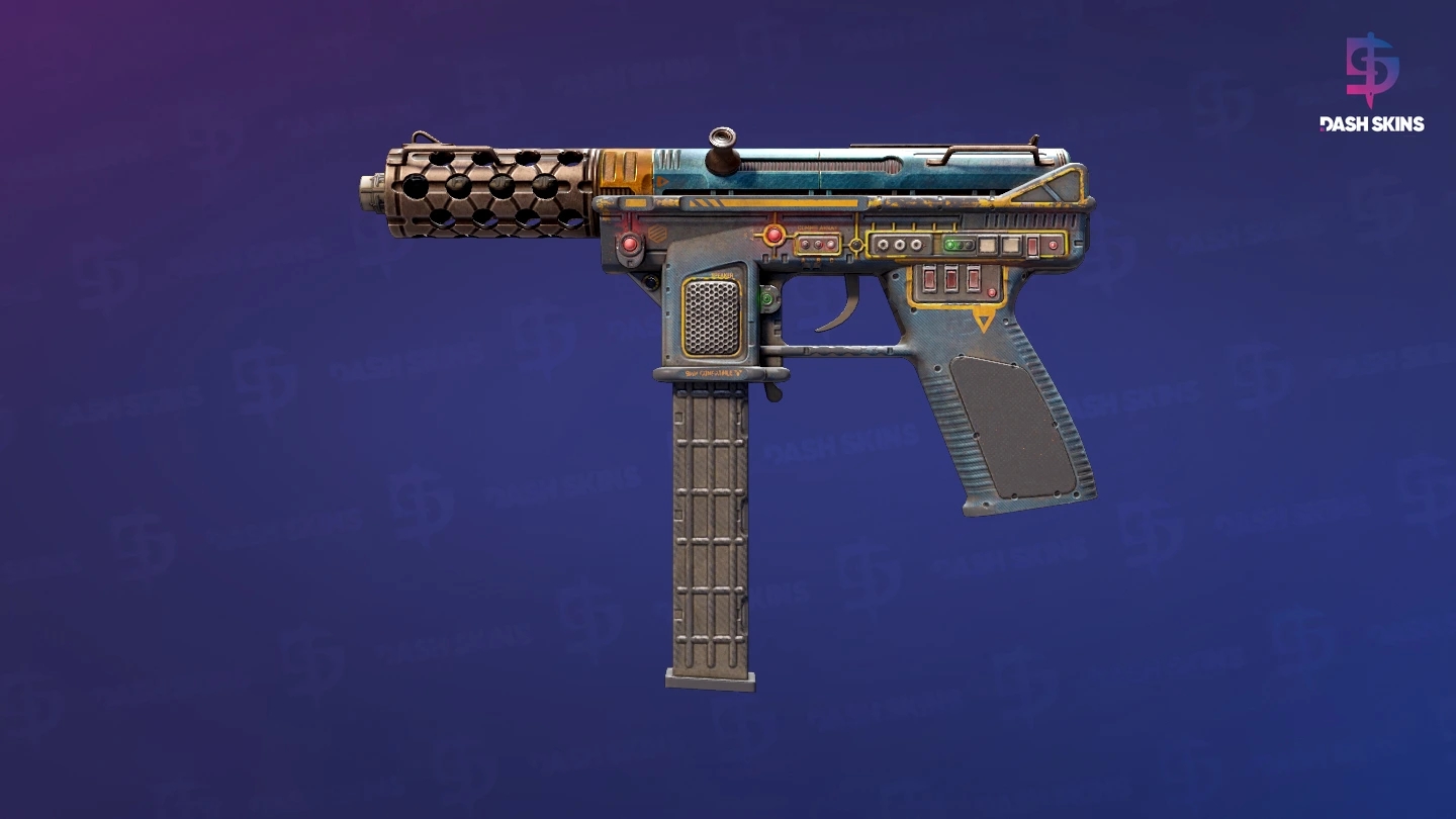 Tec-9 | Remote Control (Battle-Scarred) Screenshot Playside