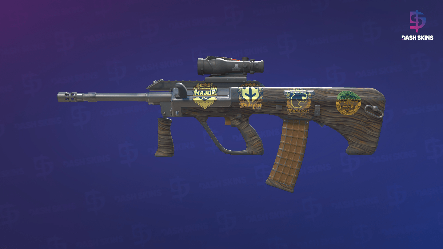 Souvenir AUG | Spalted Wood (Field-Tested) Screenshot Playside