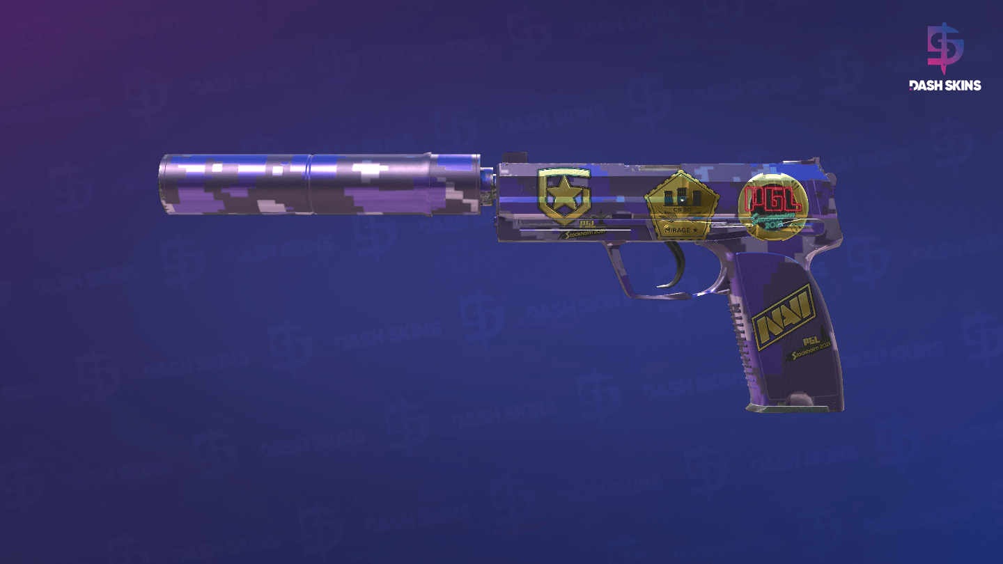 Souvenir USP-S | Purple DDPAT (Factory New) Screenshot Playside
