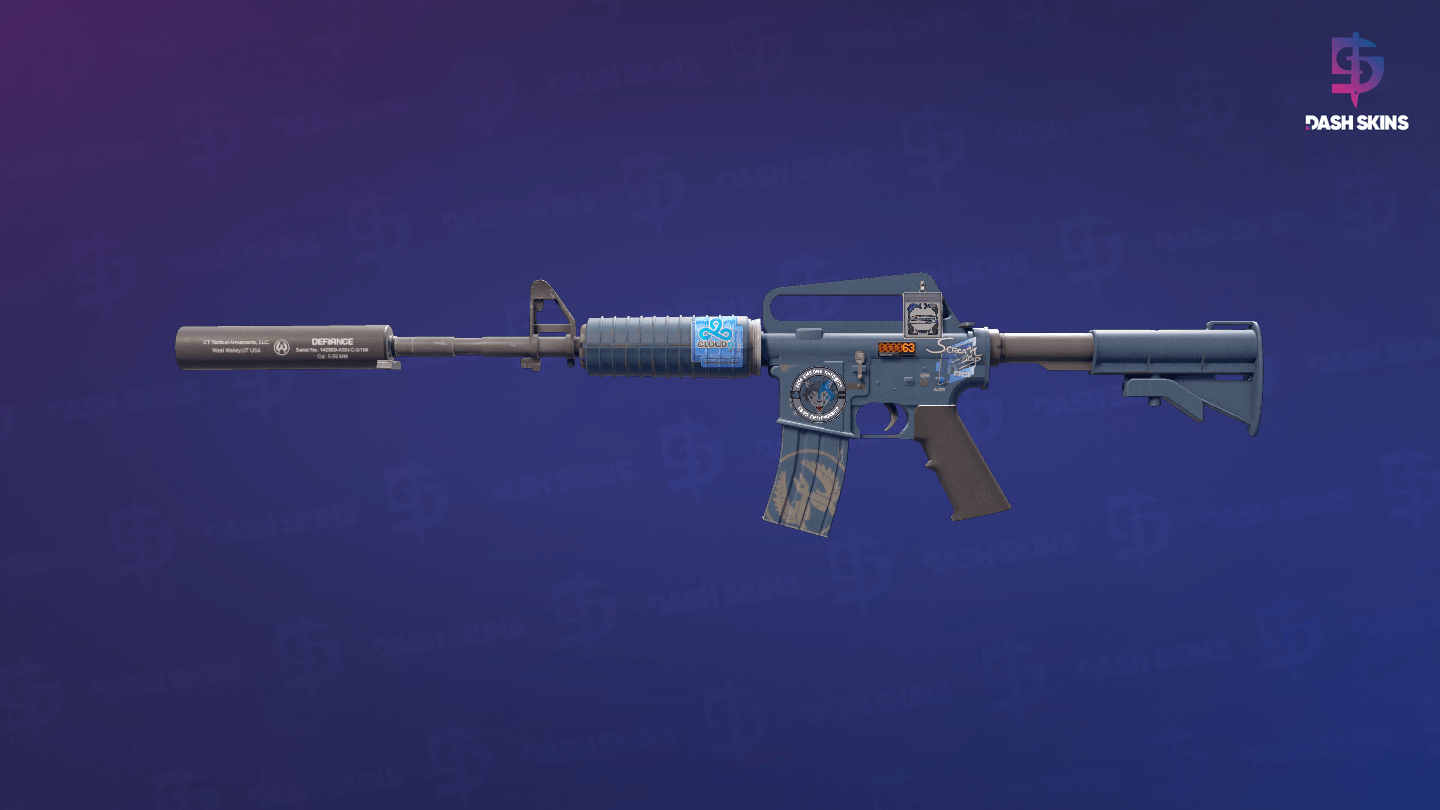 StatTrak™ M4A1-S | Guardian (Minimal Wear) Screenshot Playside