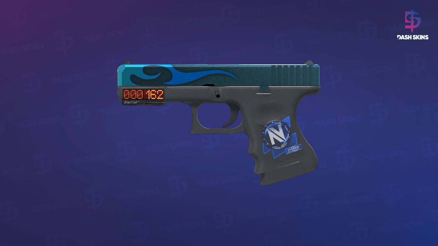 StatTrak™ Glock-18 | Bunsen Burner (Factory New) Screenshot Playside