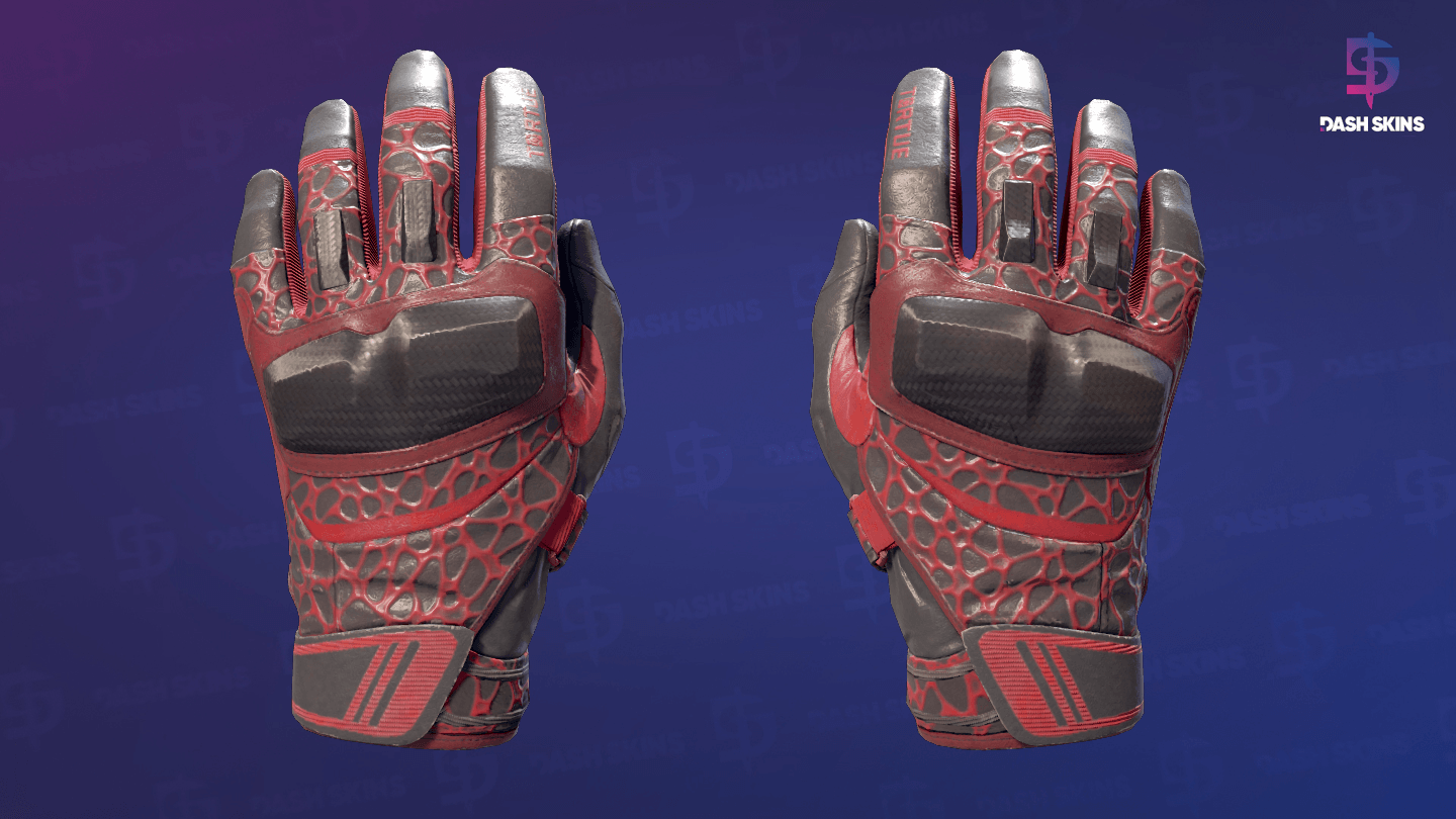 ★ Moto Gloves | Blood Pressure (Field-Tested) Screenshot Playside