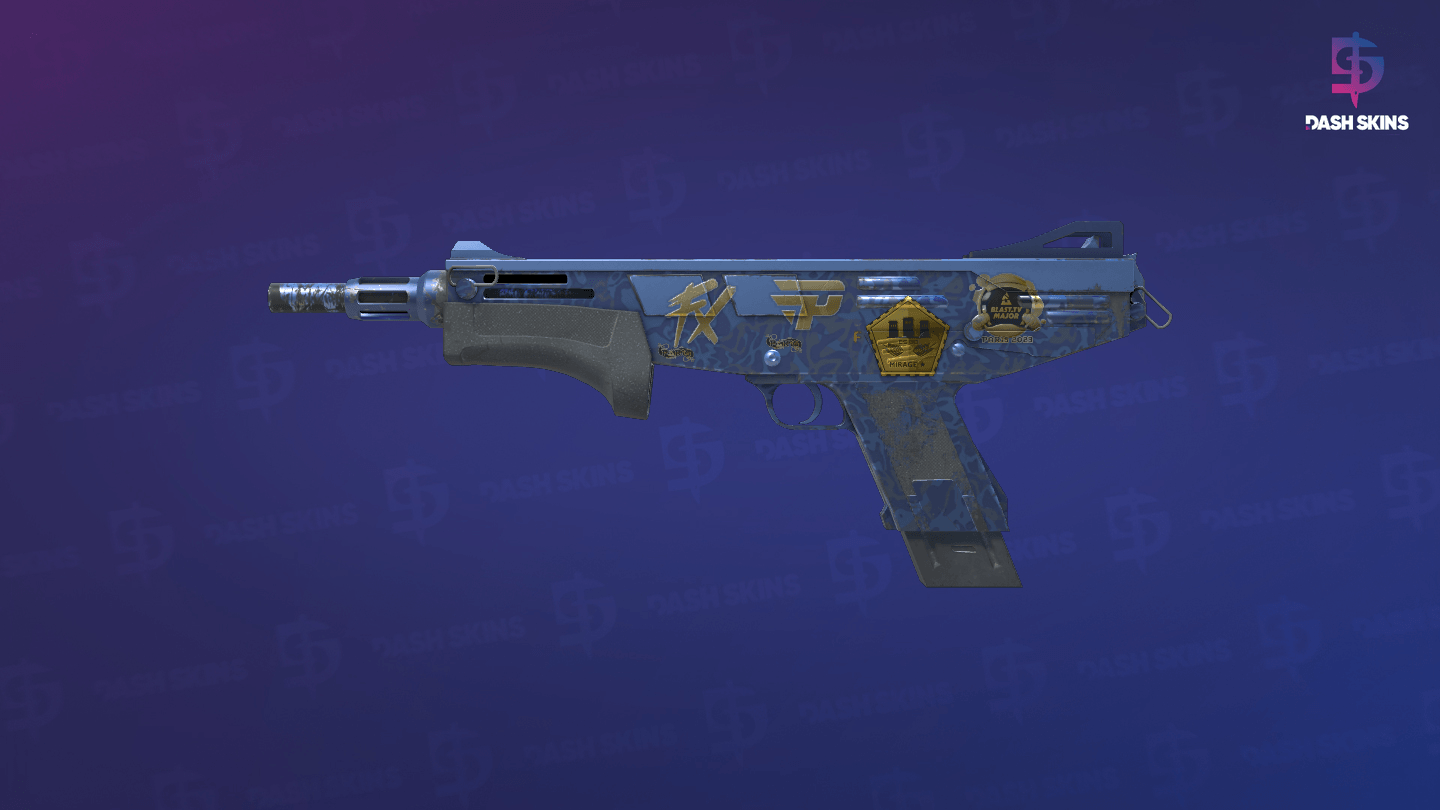 Souvenir MAG-7 | Navy Sheen (Factory New) Screenshot Playside
