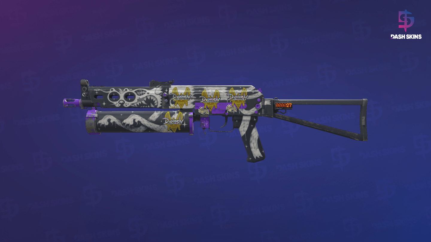 StatTrak™ PP-Bizon | Space Cat (Minimal Wear) Screenshot Playside