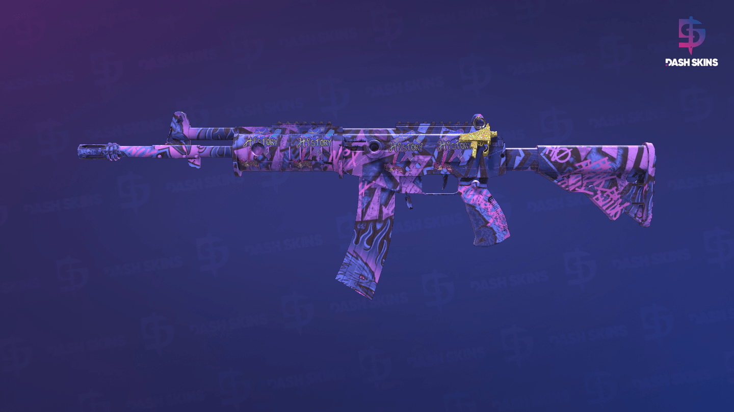 Galil AR | Phoenix Blacklight (Factory New) Screenshot Playside