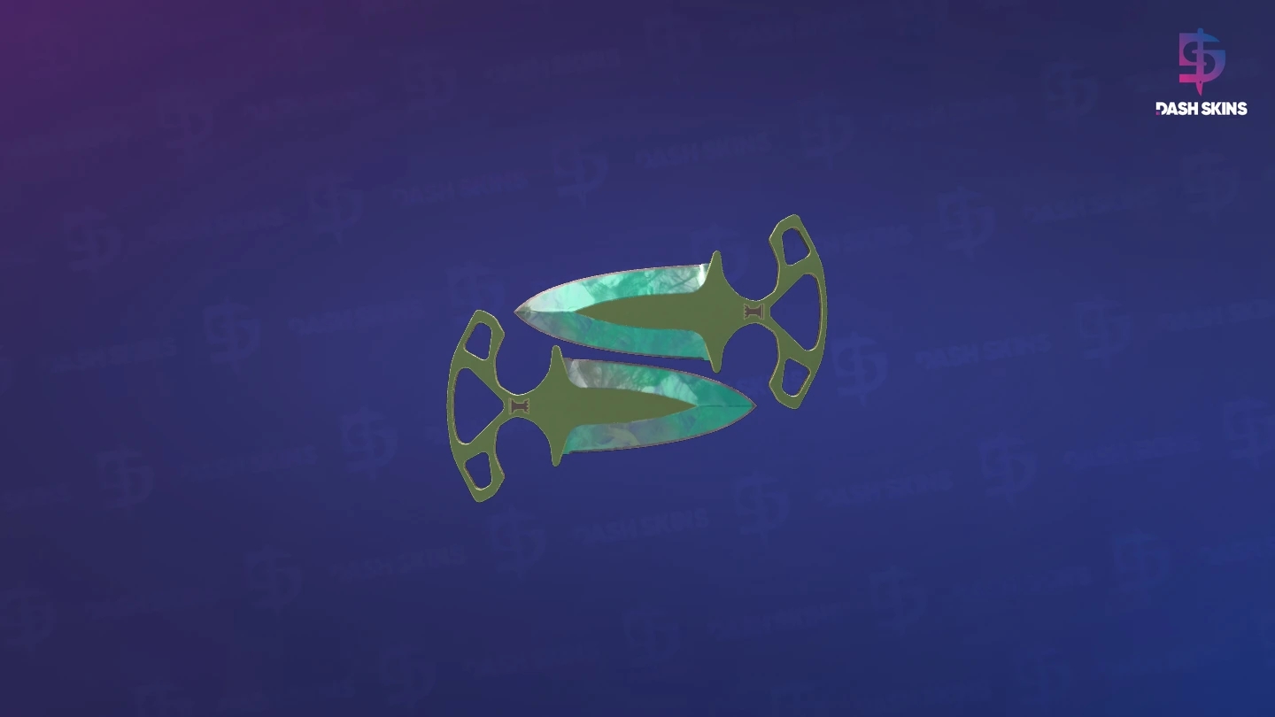 ★ Shadow Daggers | Gamma Doppler (Factory New) - Phase 2 Screenshot Playside