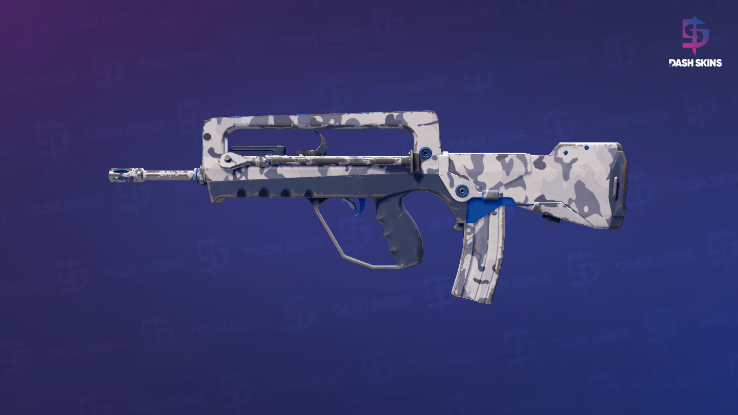 FAMAS | Yeti Camo (Field-Tested) Screenshot Playside