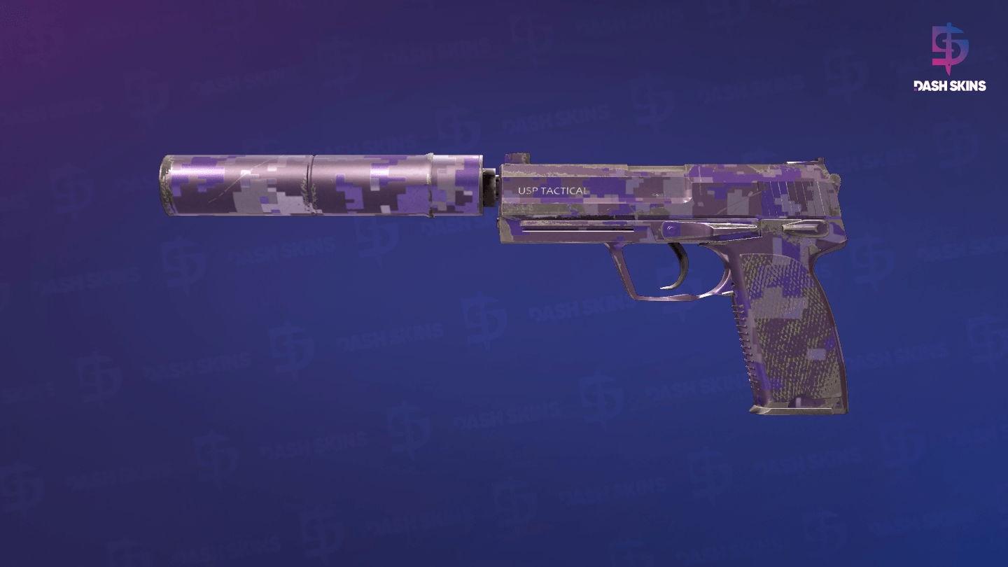USP-S | Purple DDPAT (Field-Tested) Screenshot Playside