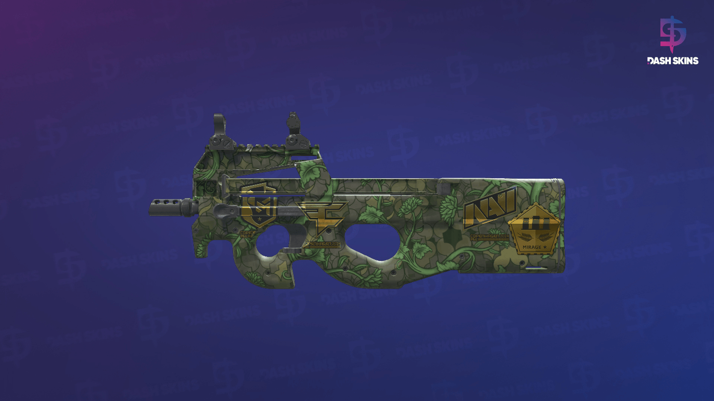 Souvenir P90 | Verdant Growth (Factory New) Screenshot Playside