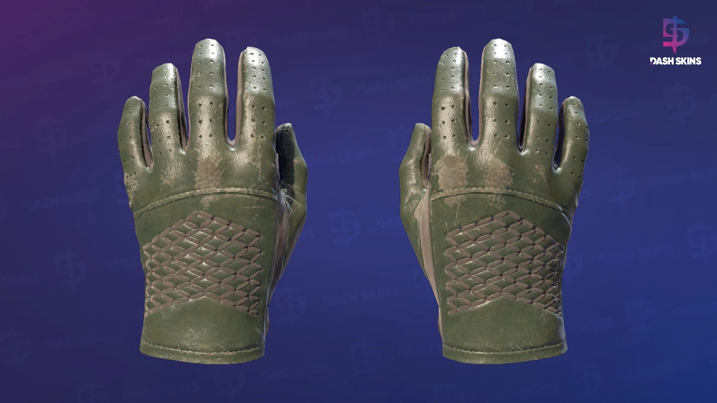 ★ Driver Gloves | Racing Green (Field-Tested) Screenshot Playside