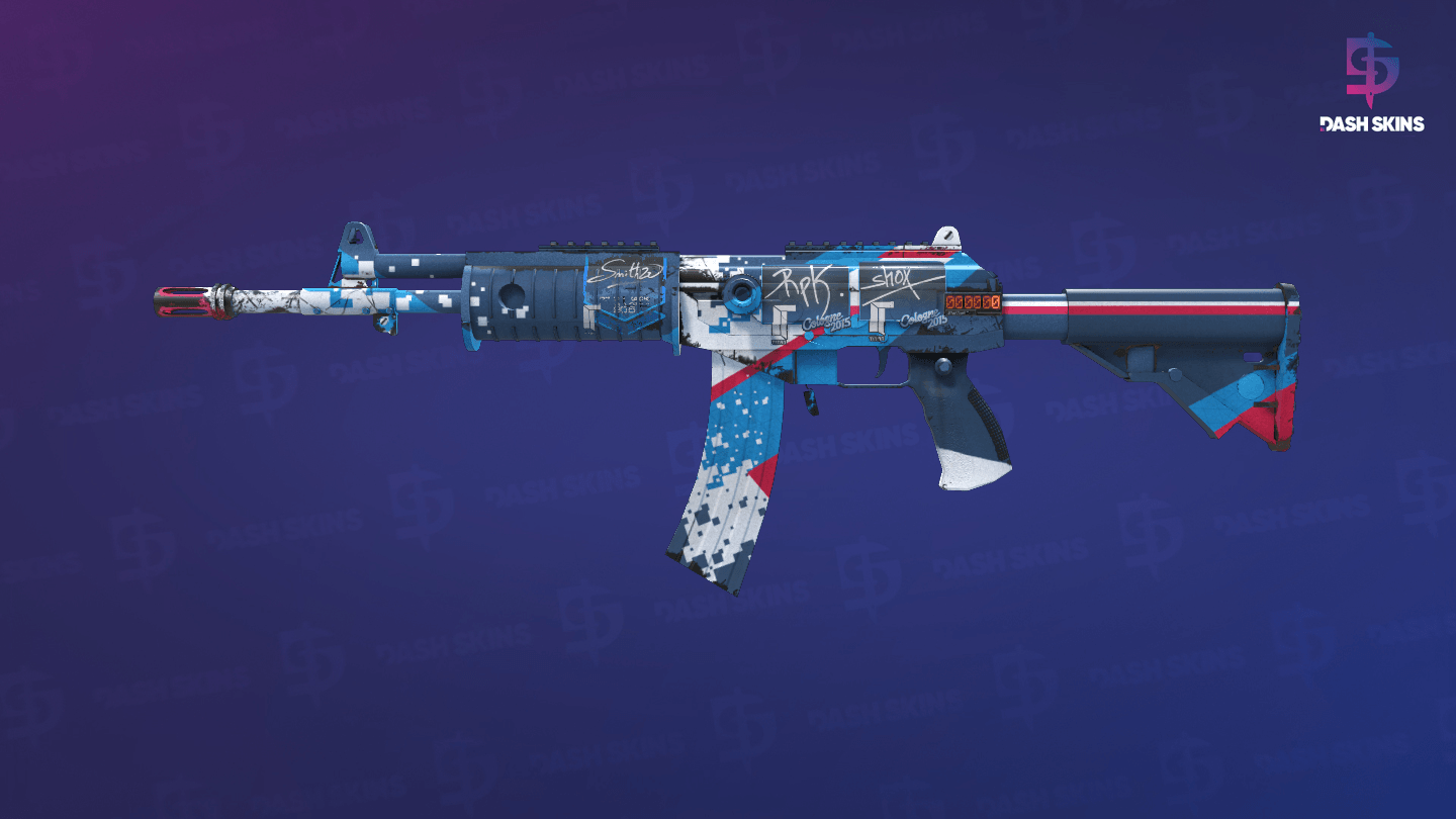 StatTrak™ Galil AR | Rocket Pop (Minimal Wear) Screenshot Playside