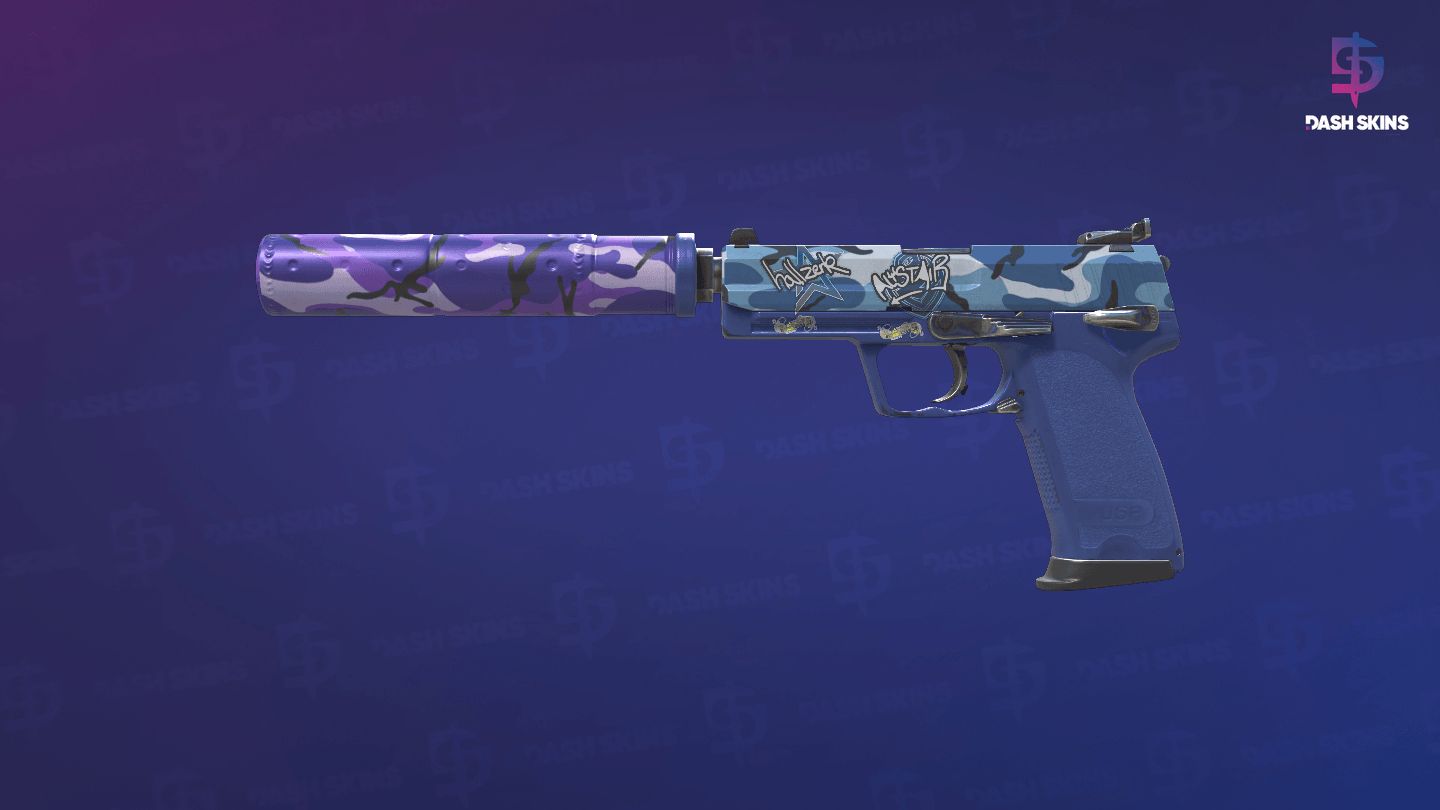 USP-S | Alpine Camo (Minimal Wear) Screenshot Playside