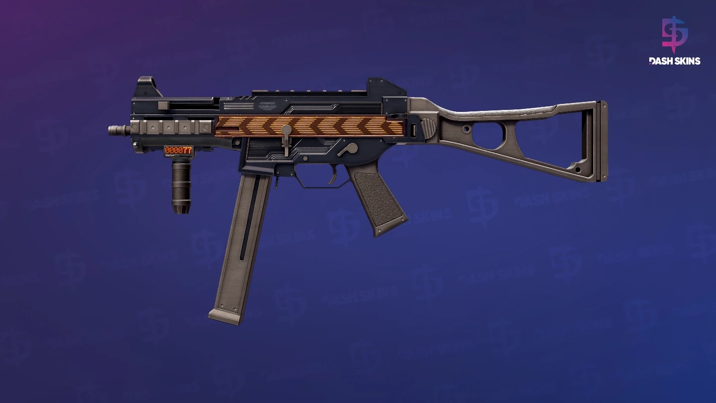 StatTrak™ UMP-45 | Roadblock (Minimal Wear) Screenshot Playside