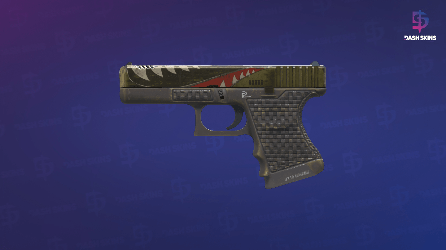 Glock-18 | Warhawk (Minimal Wear) Screenshot Playside