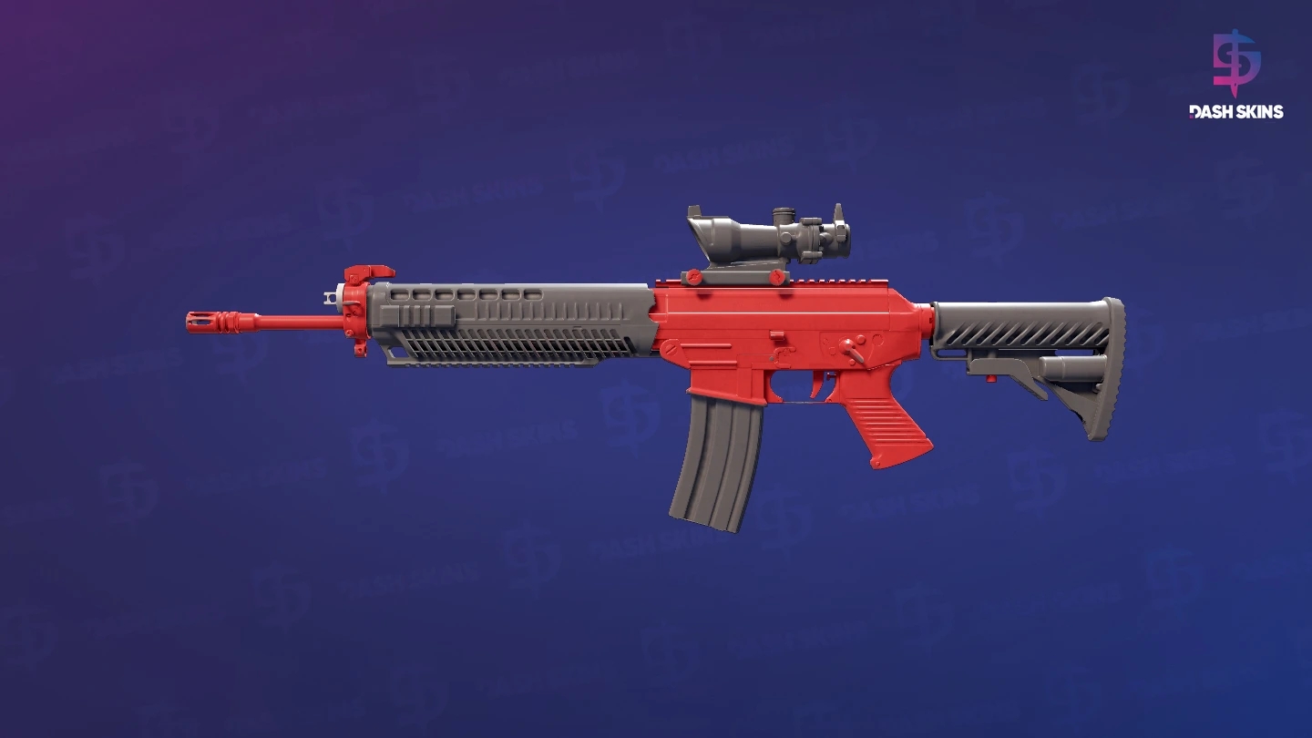 SG 553 | Candy Apple (Field-Tested) Screenshot Playside