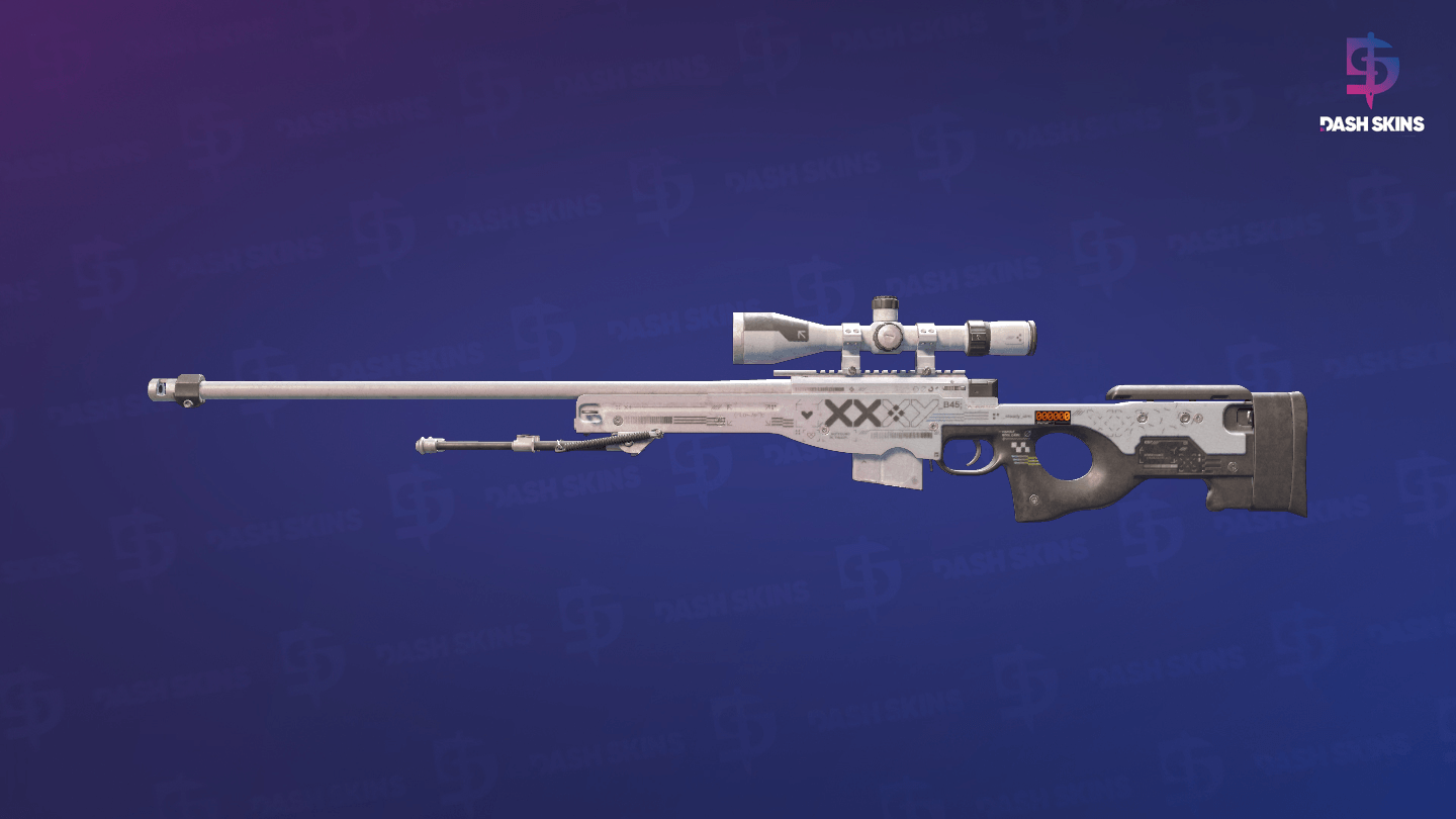 StatTrak™ AWP | Printstream (Battle-Scarred) Screenshot Playside