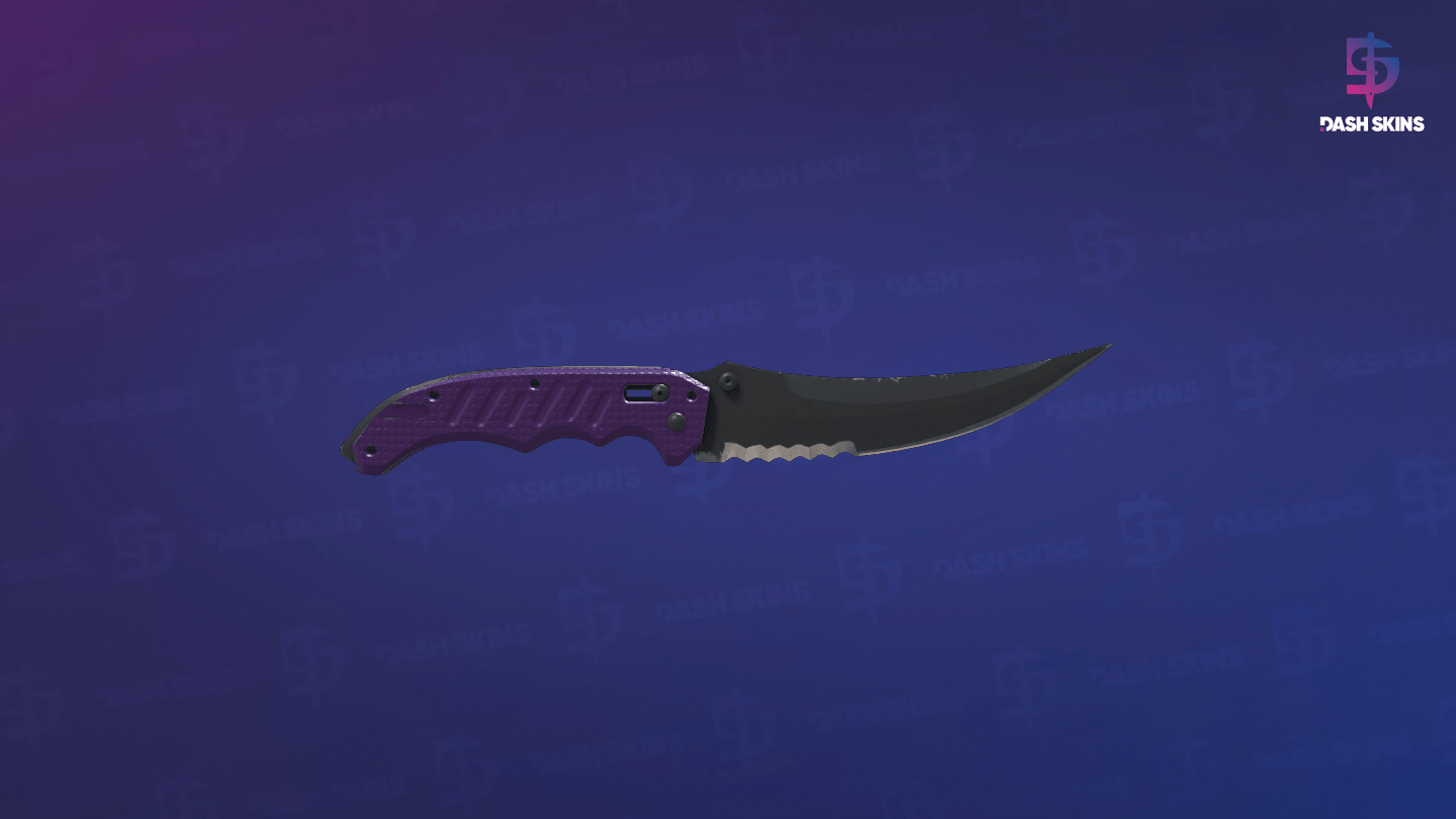 ★ Flip Knife | Ultraviolet (Field-Tested) Screenshot Playside