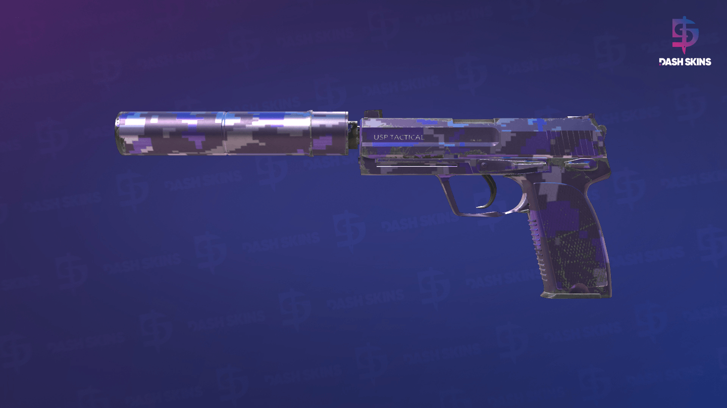 USP-S | Purple DDPAT (Field-Tested) Screenshot Playside
