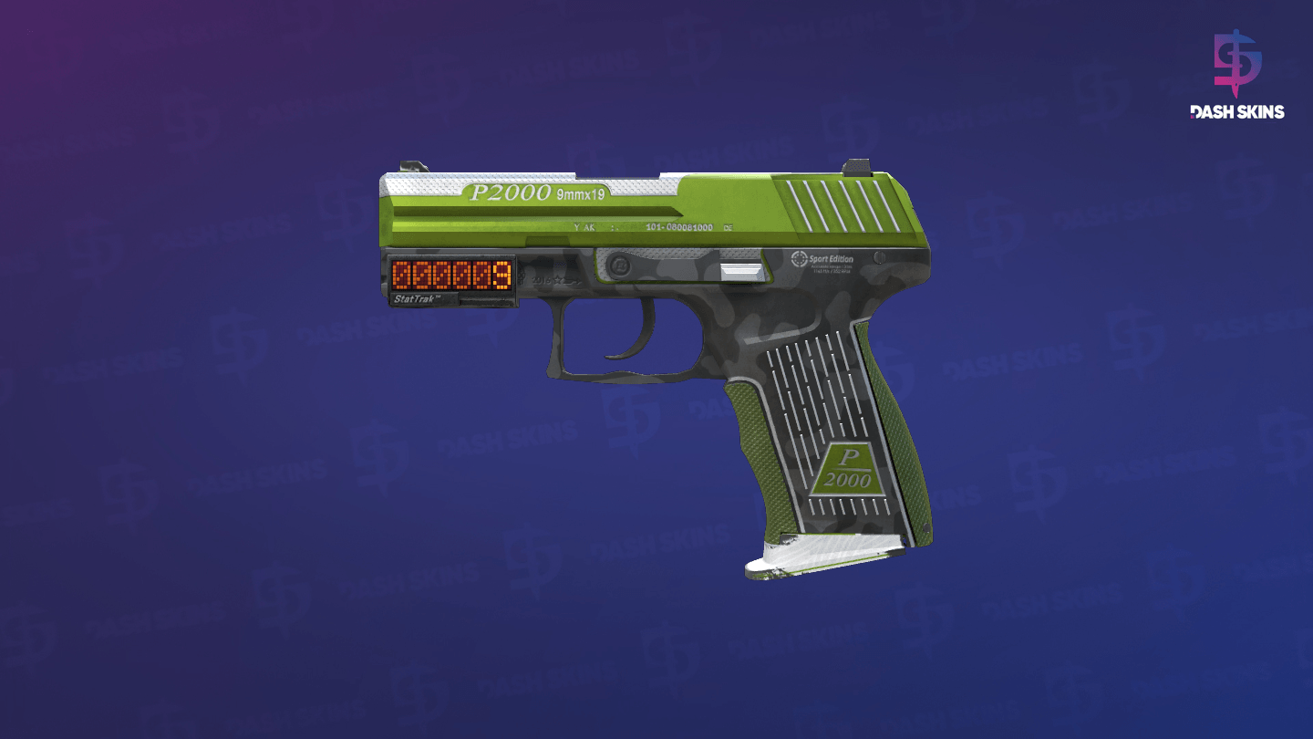 StatTrak™ P2000 | Turf (Minimal Wear) Screenshot Playside
