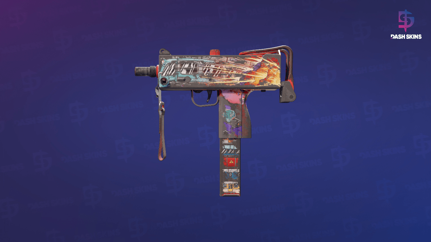 MAC-10 | Derailment (Battle-Scarred) Screenshot Playside