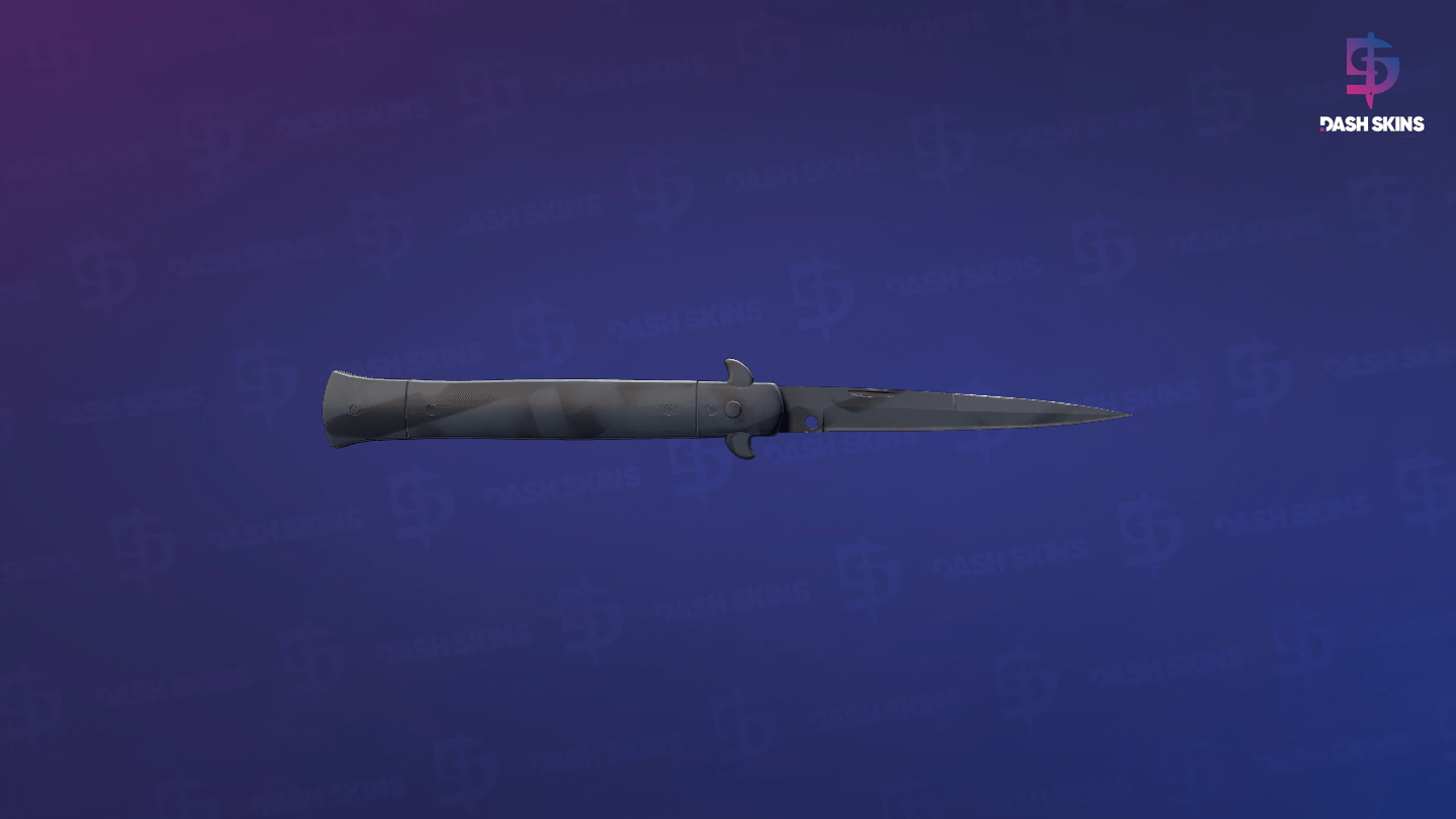 ★ Stiletto Knife | Night Stripe (Minimal Wear) Screenshot Playside