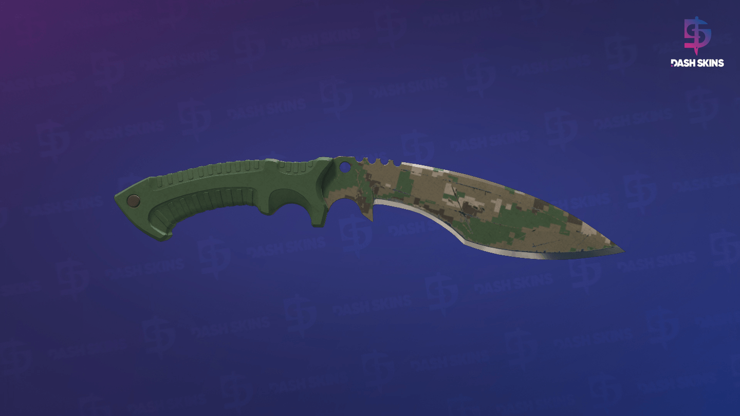 ★ Kukri Knife | Forest DDPAT (Field-Tested) Screenshot Playside