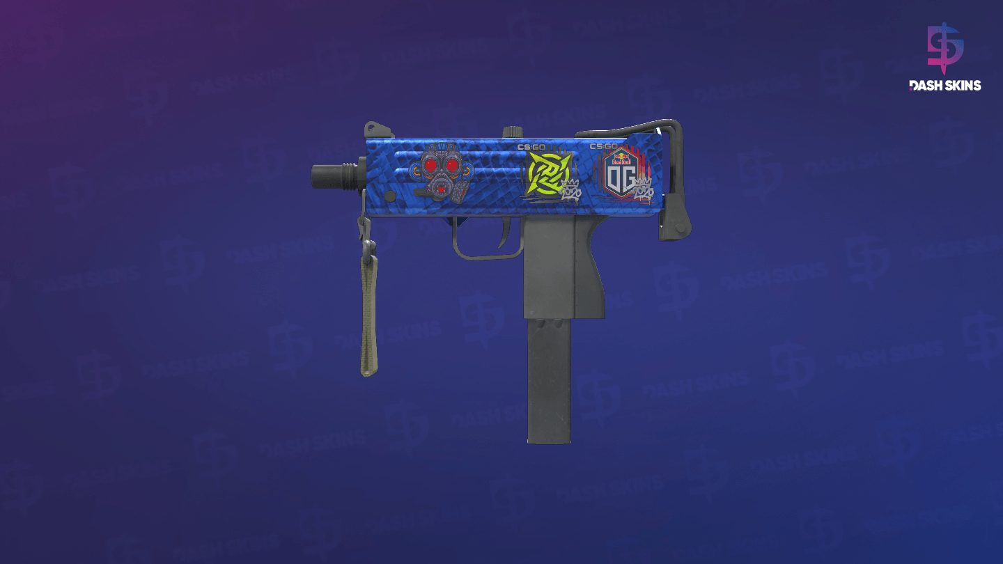 MAC-10 | Lapis Gator (Factory New) Screenshot Playside