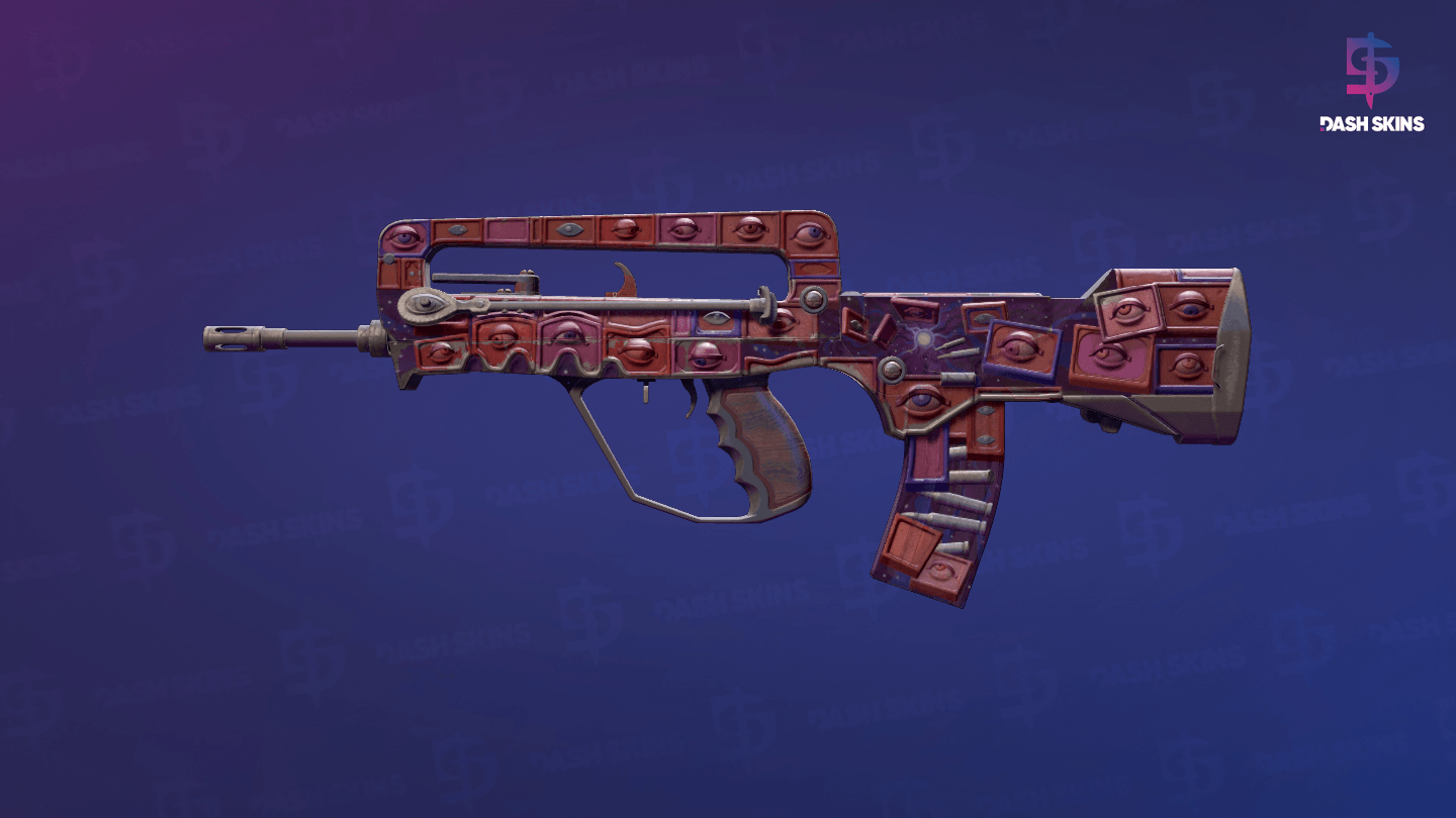 FAMAS | Rapid Eye Movement (Battle-Scarred) Screenshot Playside